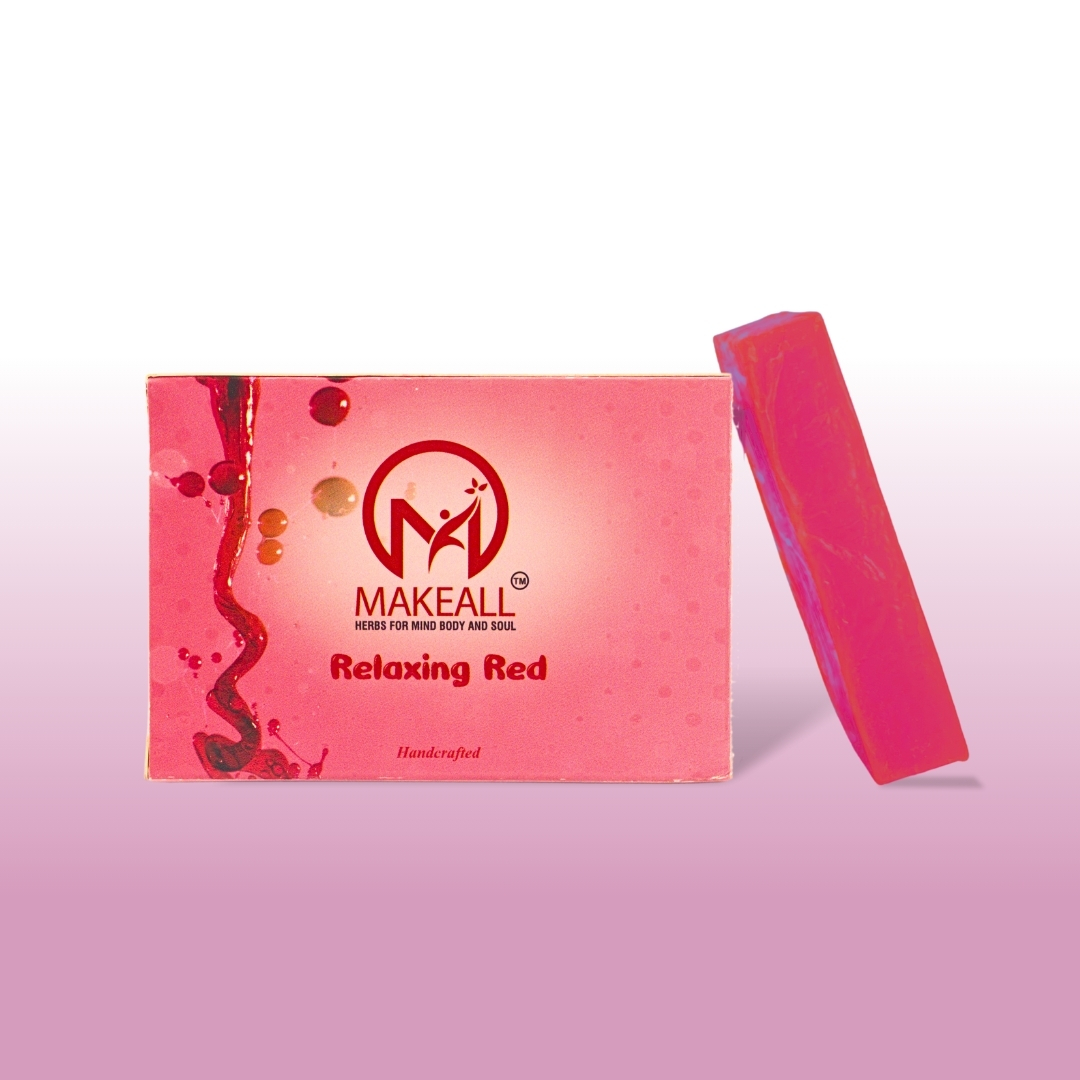 Relaxing Red Handmade Soap