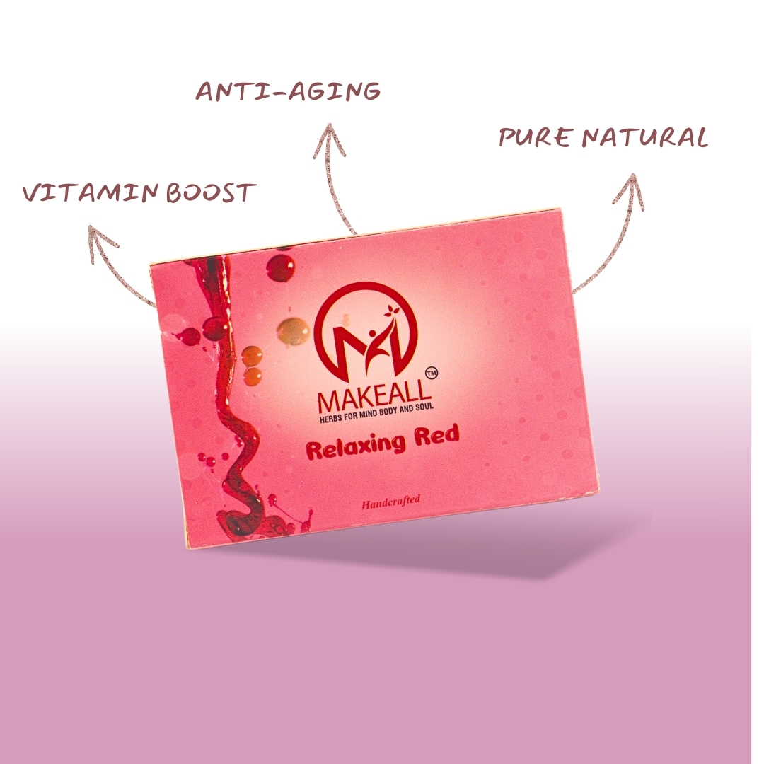 Relaxing Red Handmade Soap
