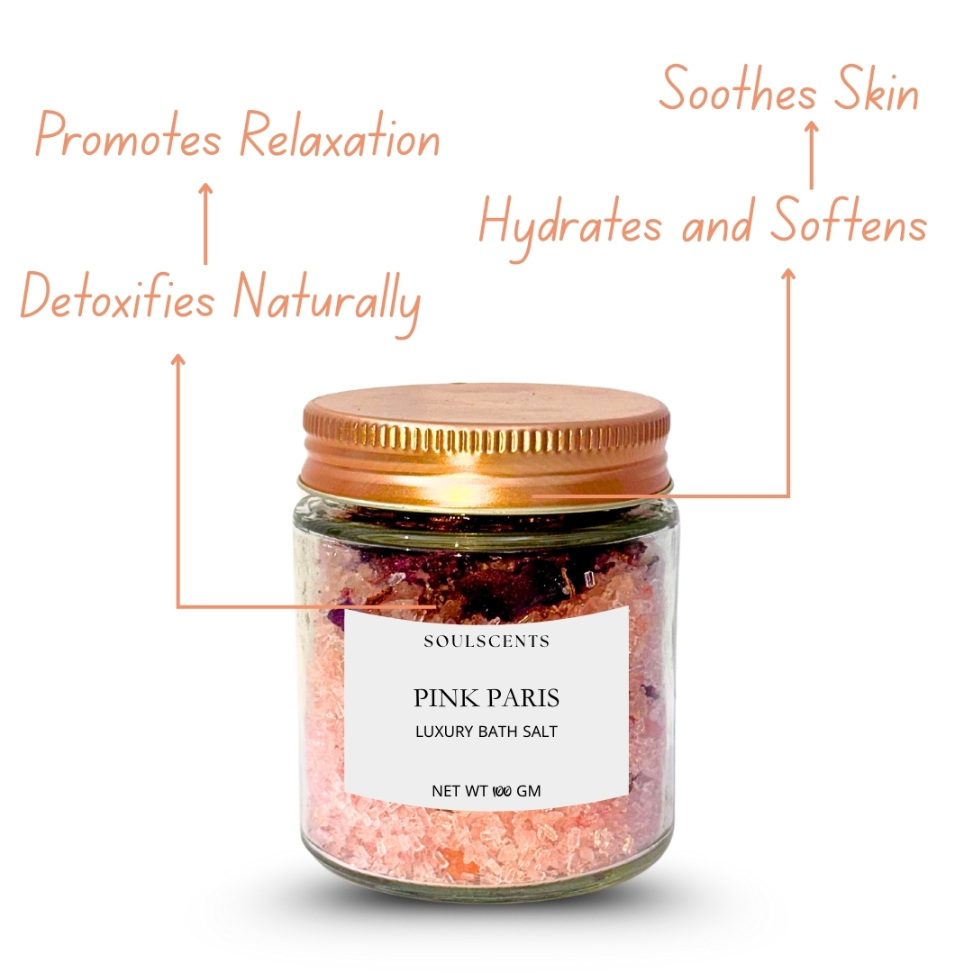 Pink Paris Bath Salt