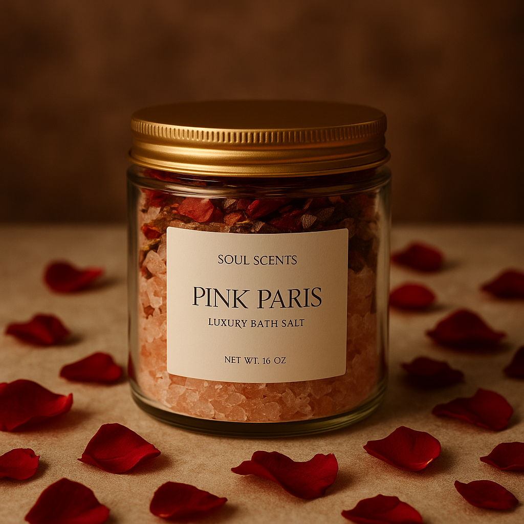 Pink Paris Bath Salt