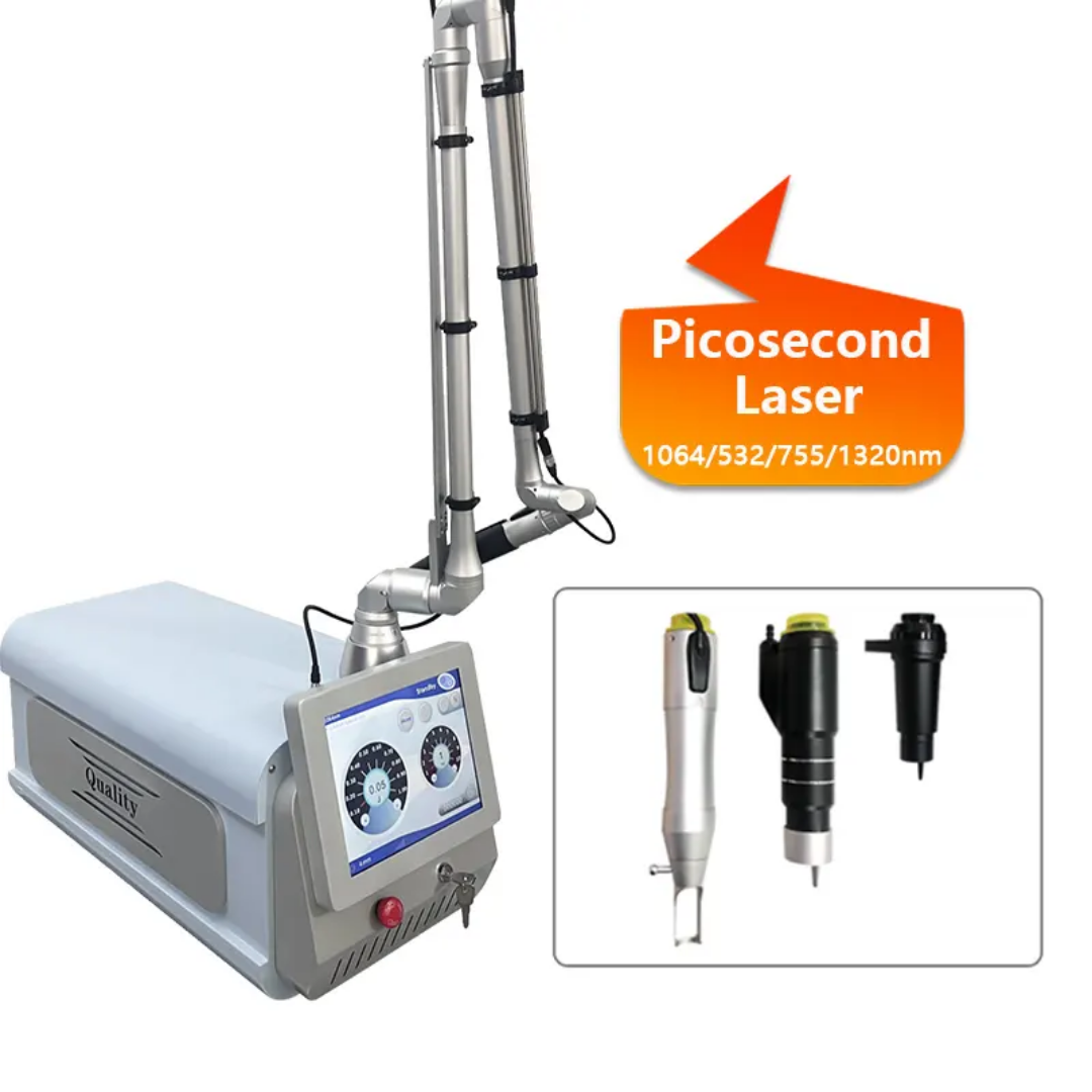 Portable Picosecond Tattoo Removal & Carbon Peel 755nm 1320nm 532nm