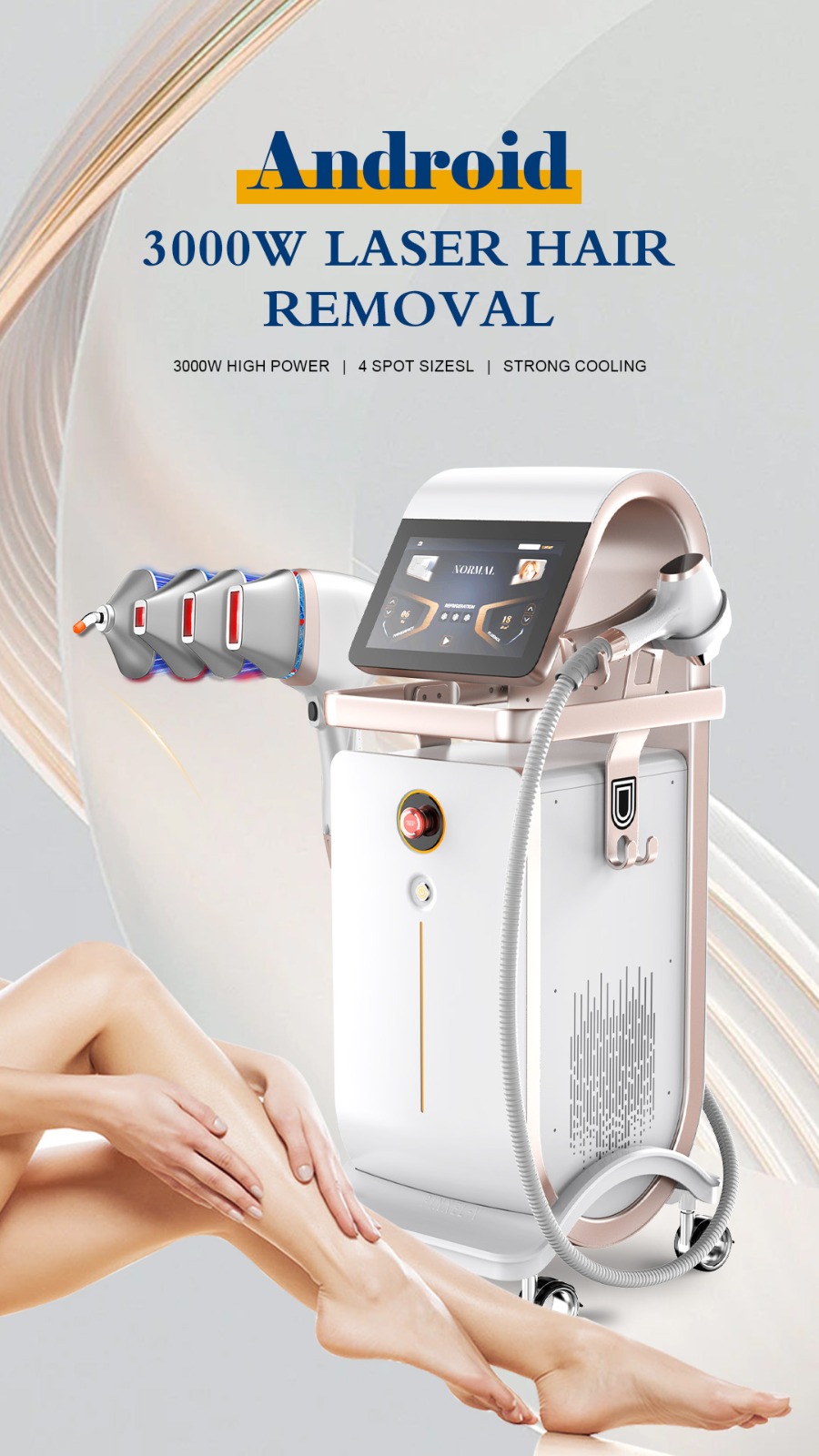 P-808 Diode Laser Hair Removal Machine – Professional Medical Grade (808nm)
