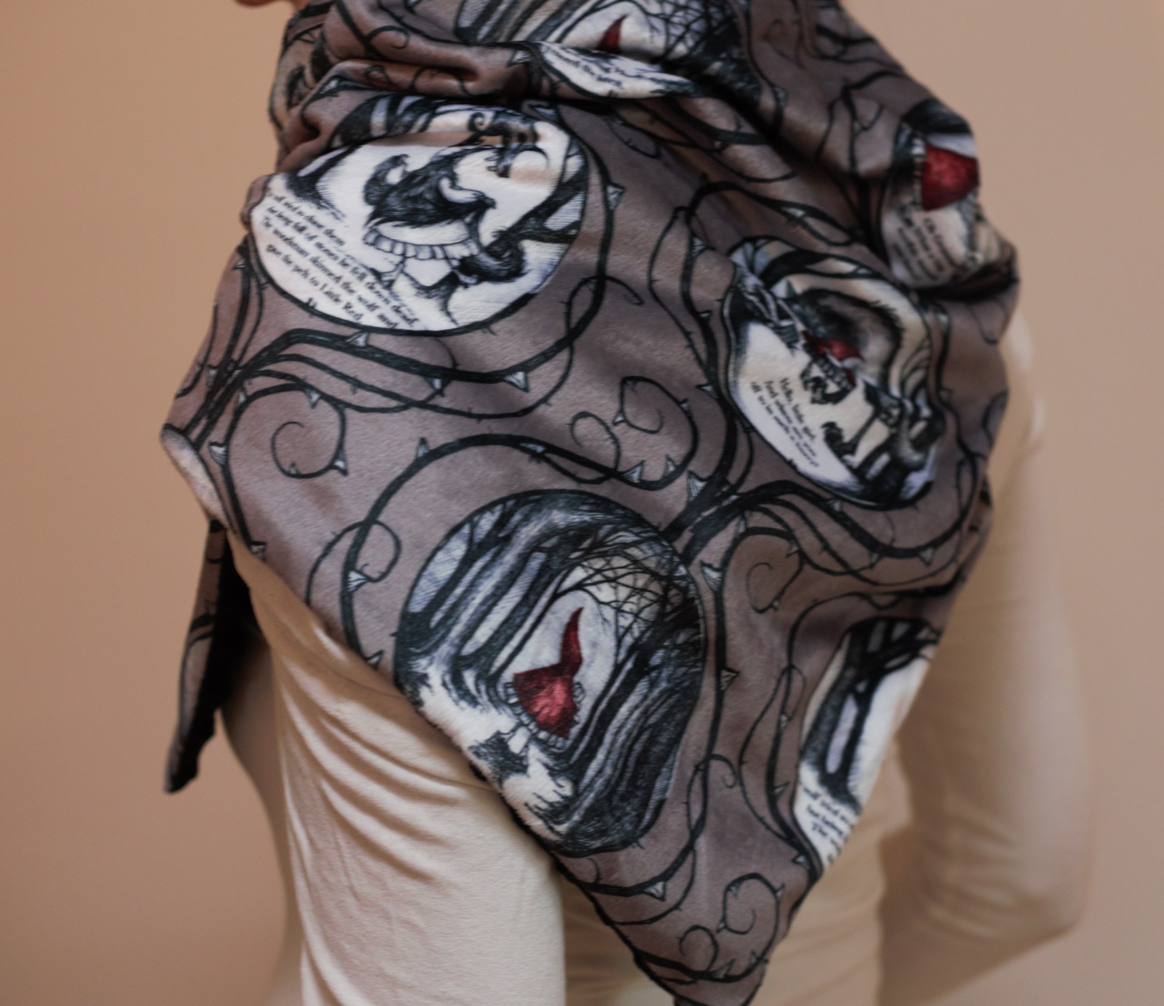 Écharpe Loup y es-tu ?