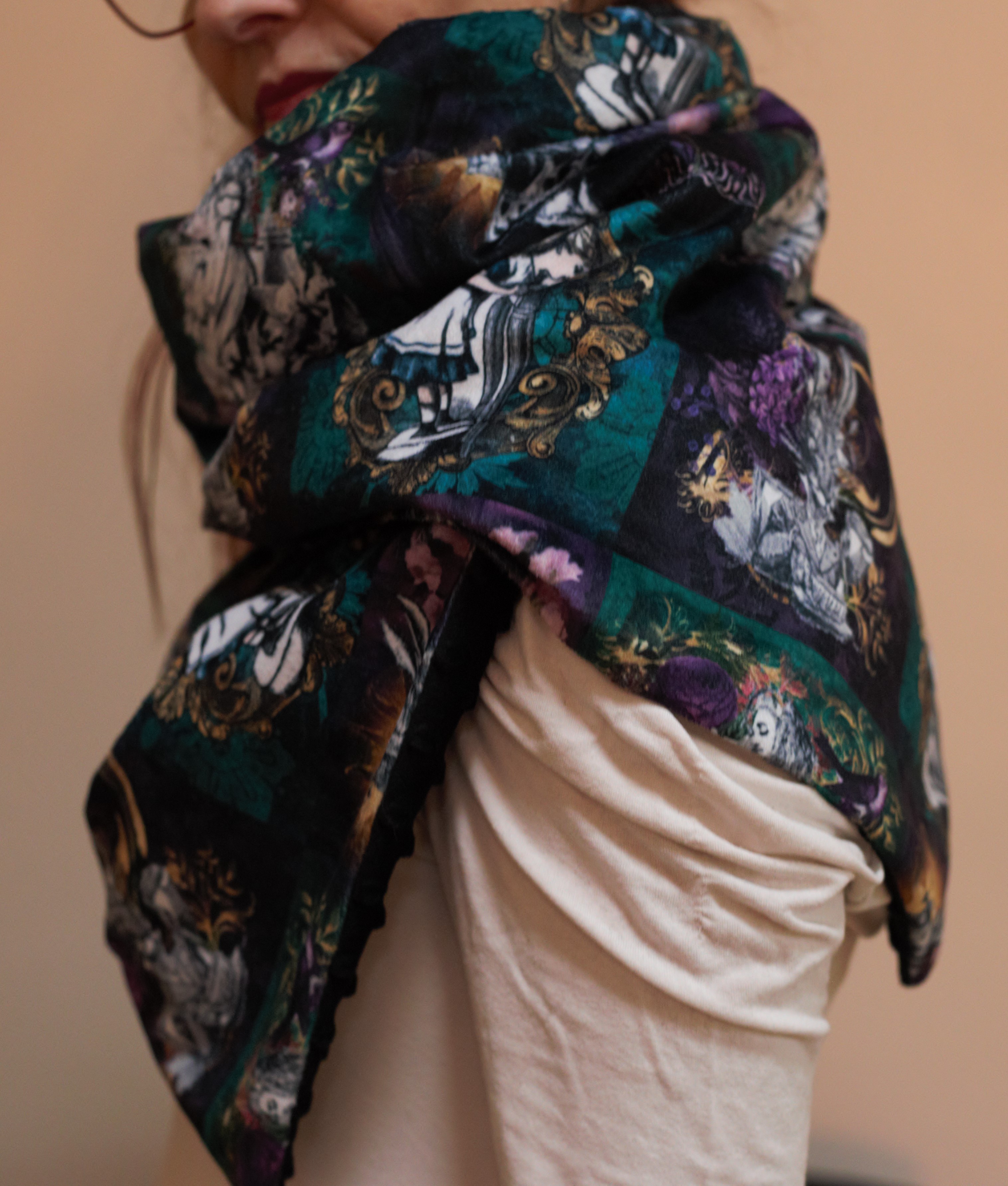 Écharpe Pays des merveilles