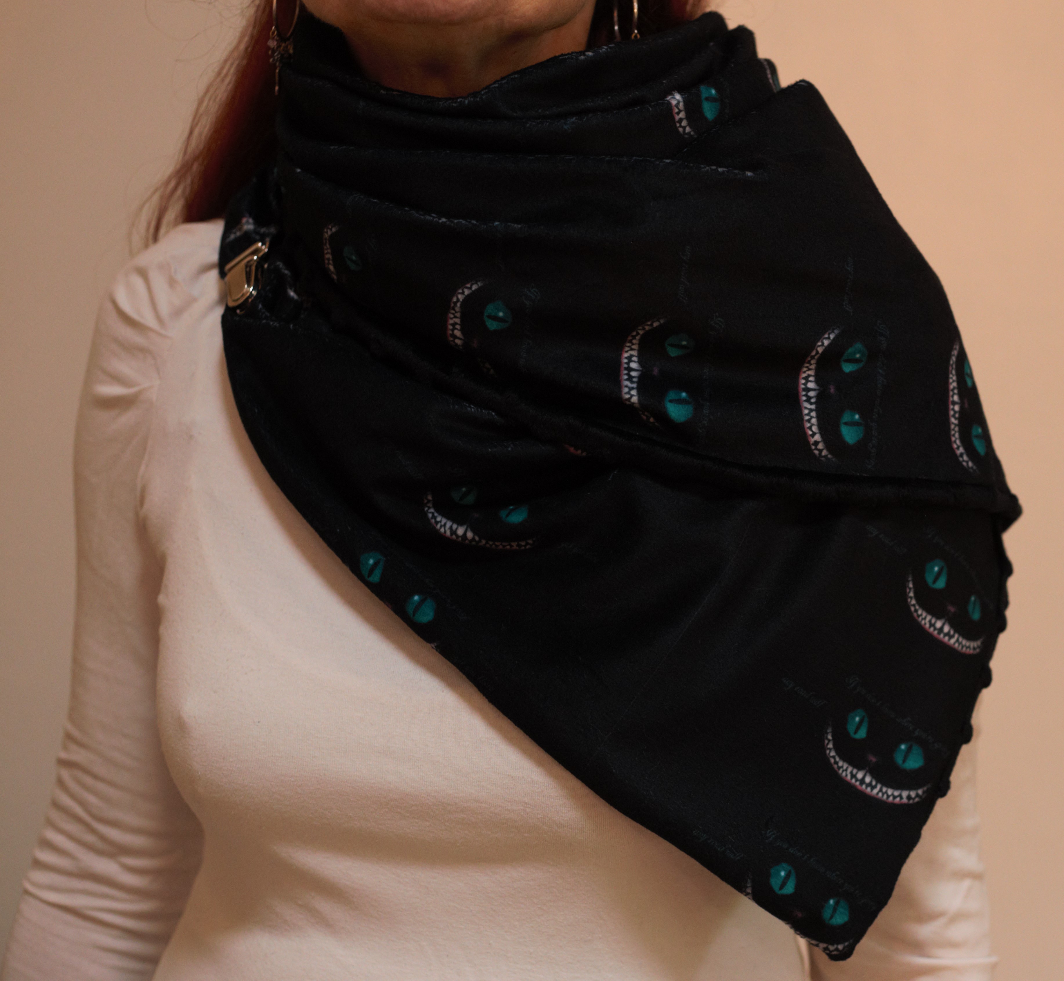 Écharpe Chat Cheshire