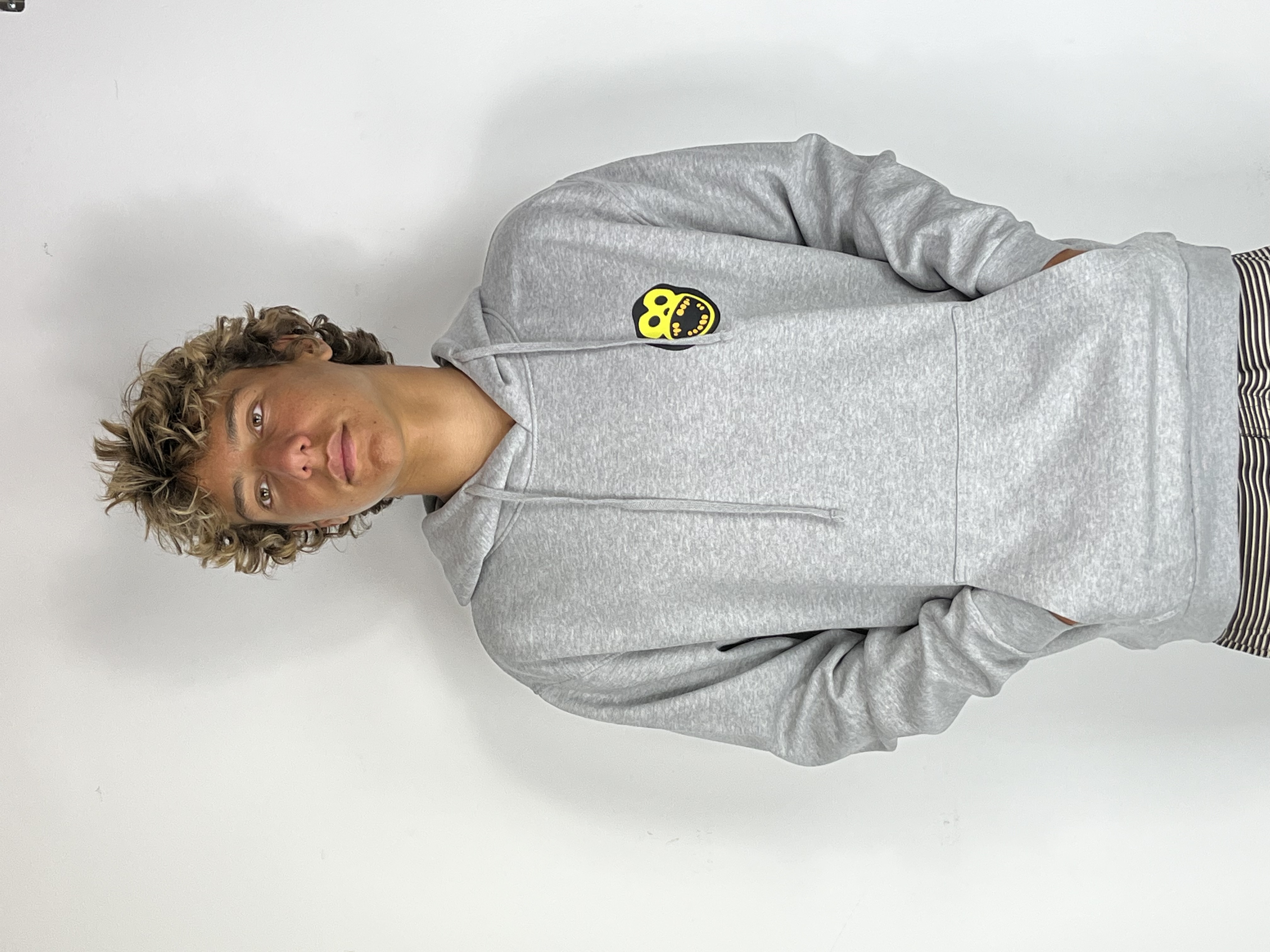 GREY HOODIE