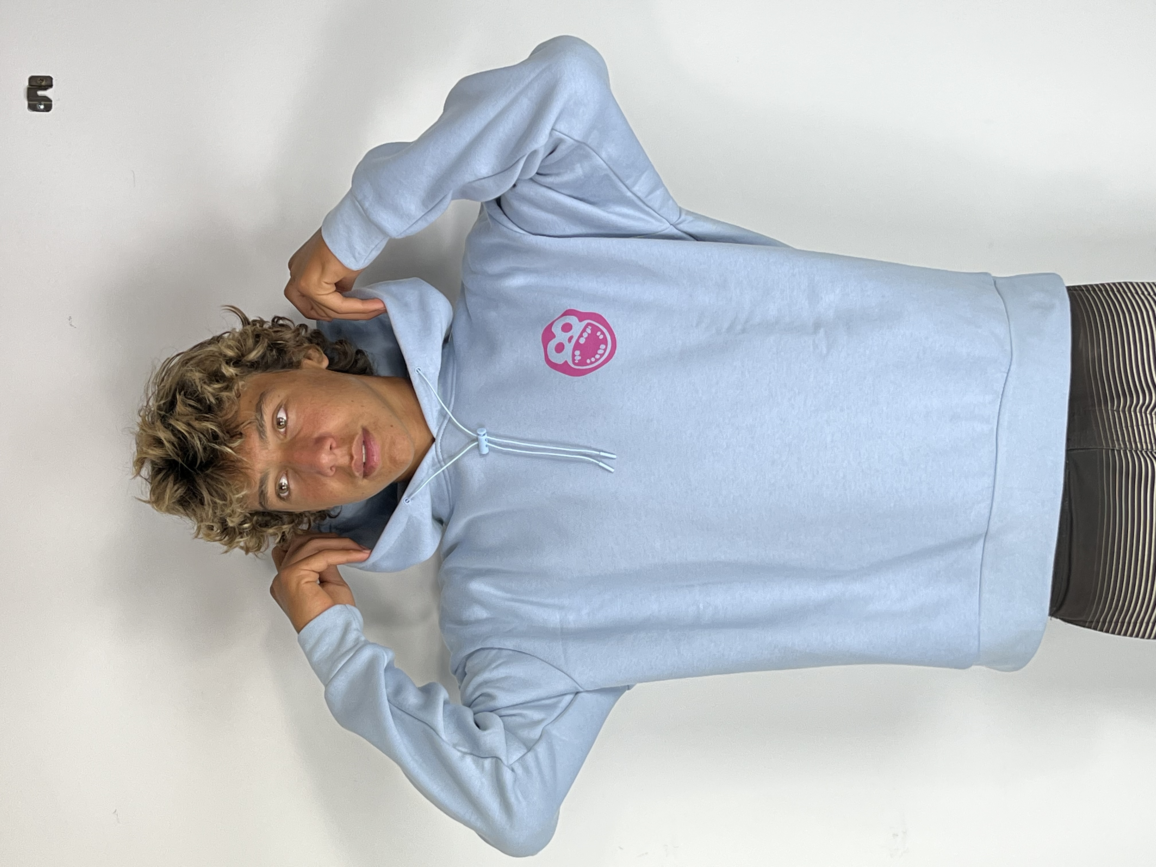 BABY BLUE HOODIE