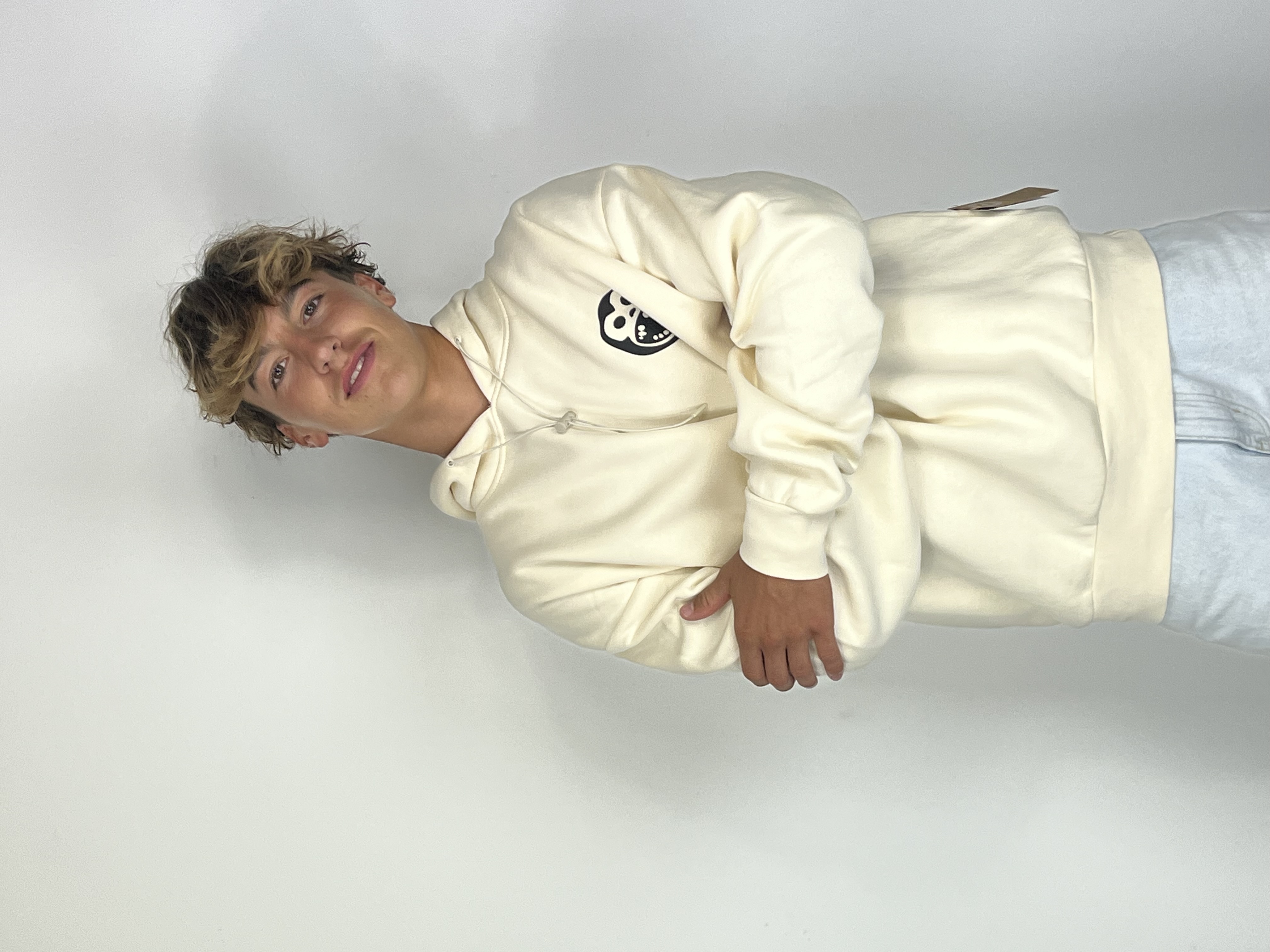 BEIGE HOODIE