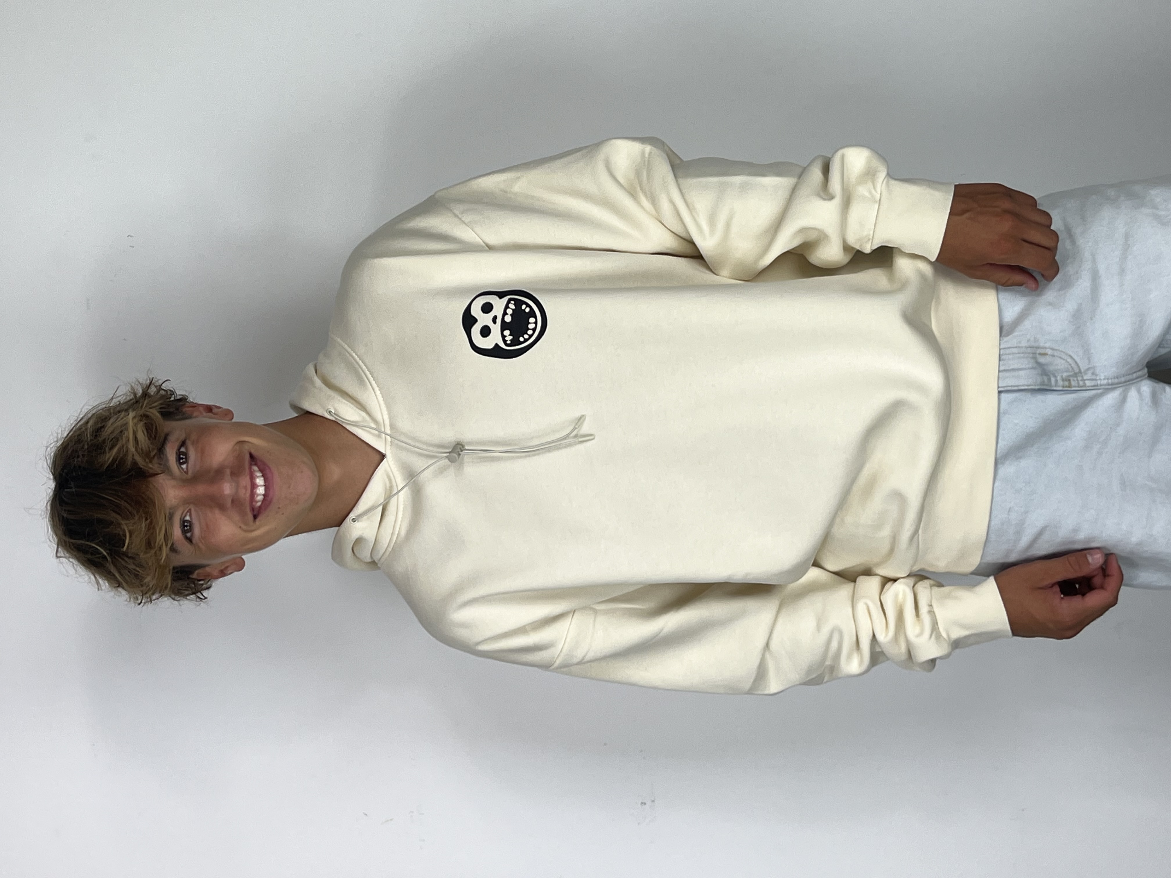 BEIGE HOODIE
