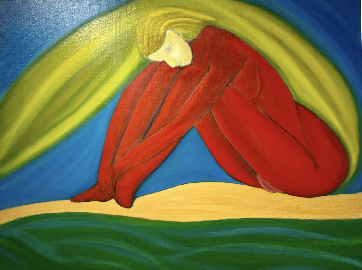 Pascale in Red