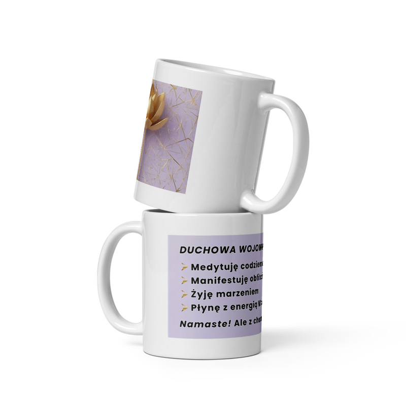 Kubek "Duchowa wojowniczka #1"| 330ml | Energia prosto z Bali