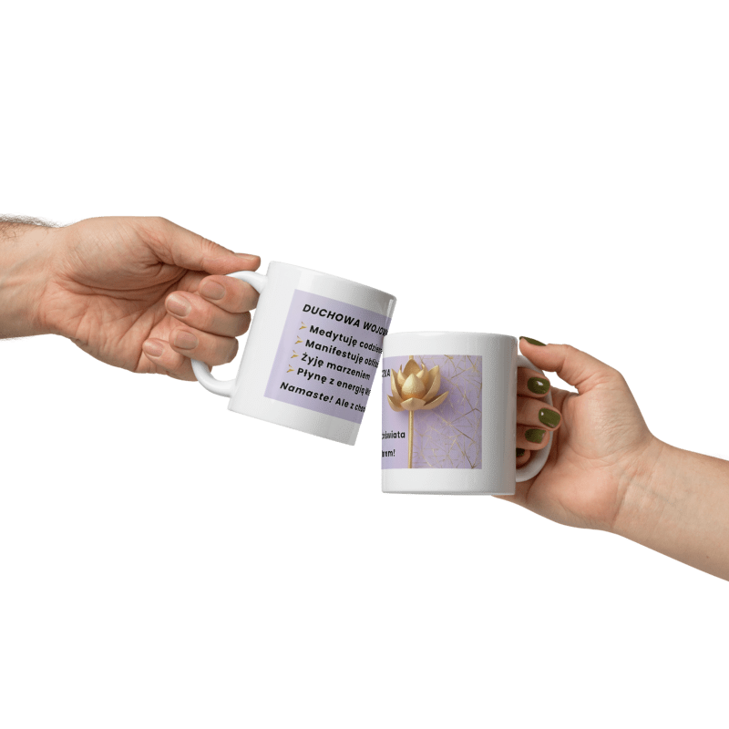 Kubek "Duchowa wojowniczka #1"| 330ml | Energia prosto z Bali