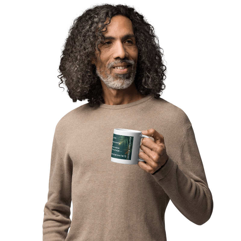 Kubek "Millioner Mindset #2" | 330 ml | Energia prosto z Bali