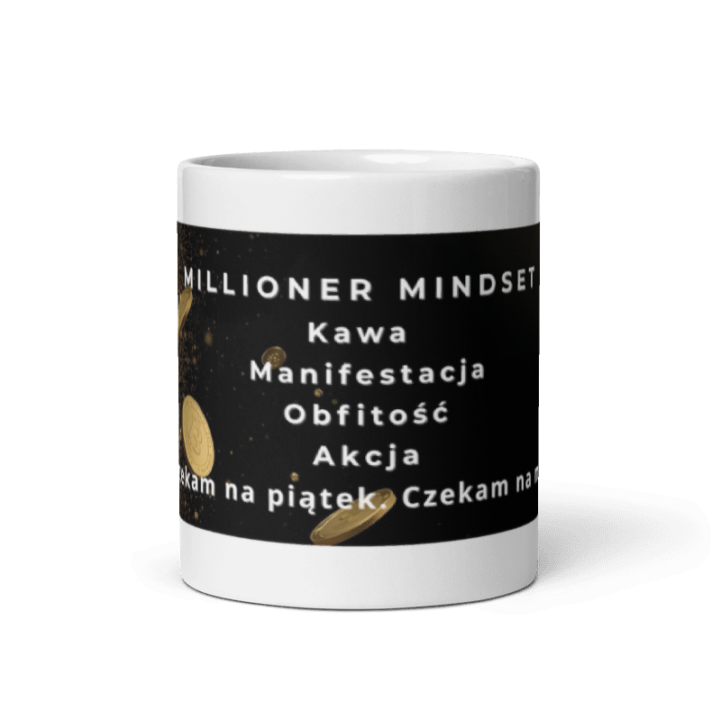Kubek "Millioner Mindset #1" | 330 ml | Energia prosto z Bali