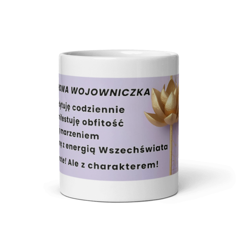 Kubek "Duchowa wojowniczka #1"| 330ml | Energia prosto z Bali