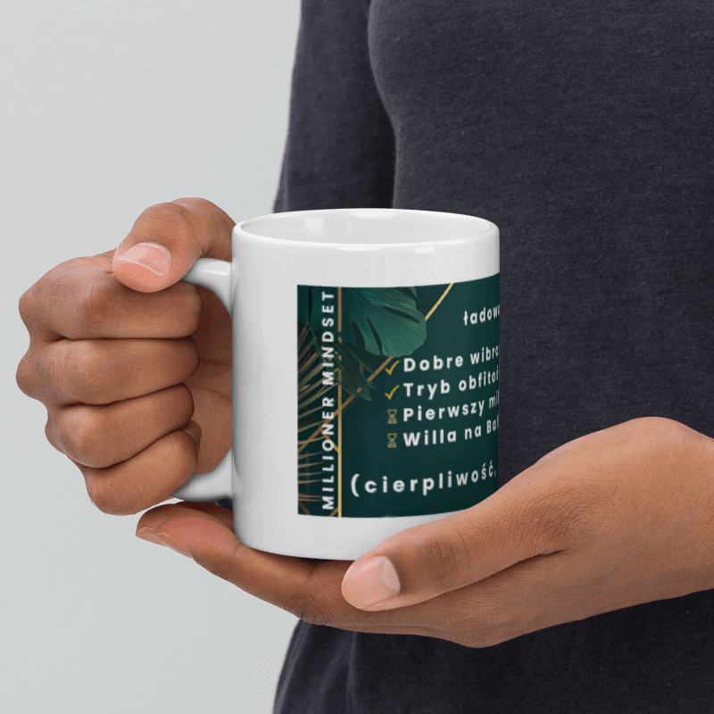 Kubek "Millioner Mindset #2" | 330 ml | Energia prosto z Bali