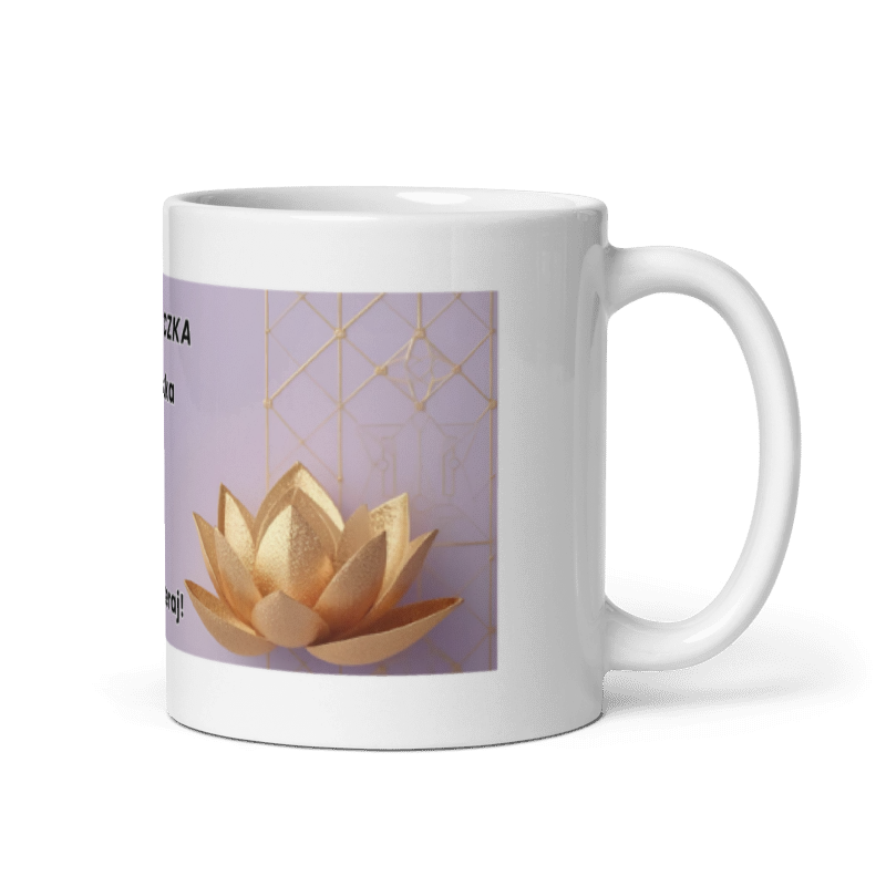 Kubek "Duchowa wojowniczka #2" | 330 ml | Energia prosto z Bali