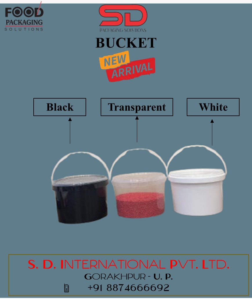 Plastic Storage Buckets