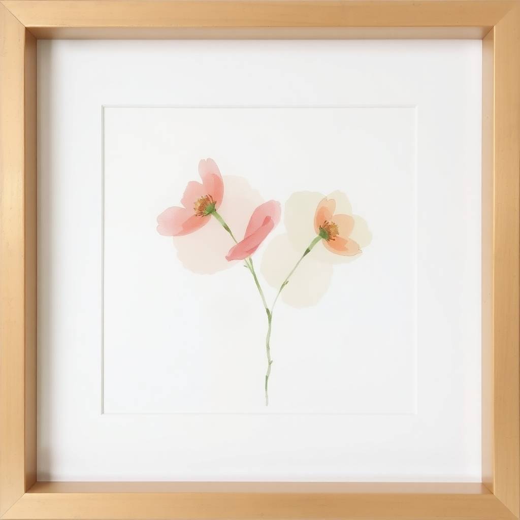 FRAME WITH MOUNT BOARD 