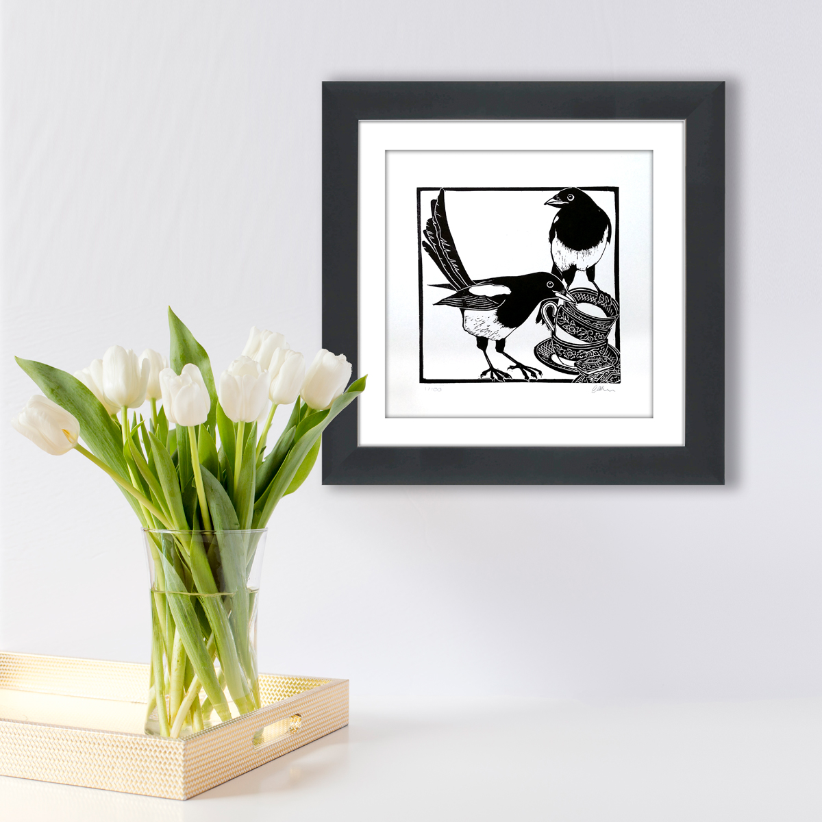 The Magpies who came to tea