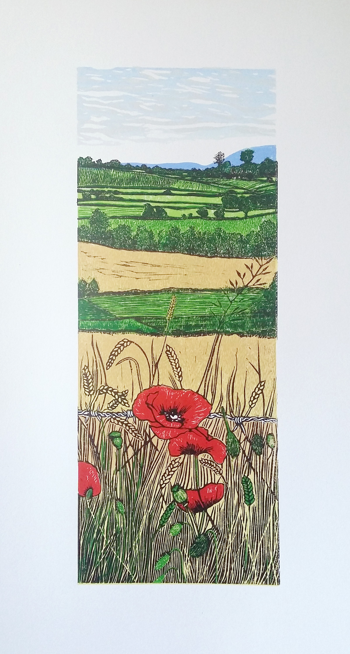 Poppies in the corn (2021)