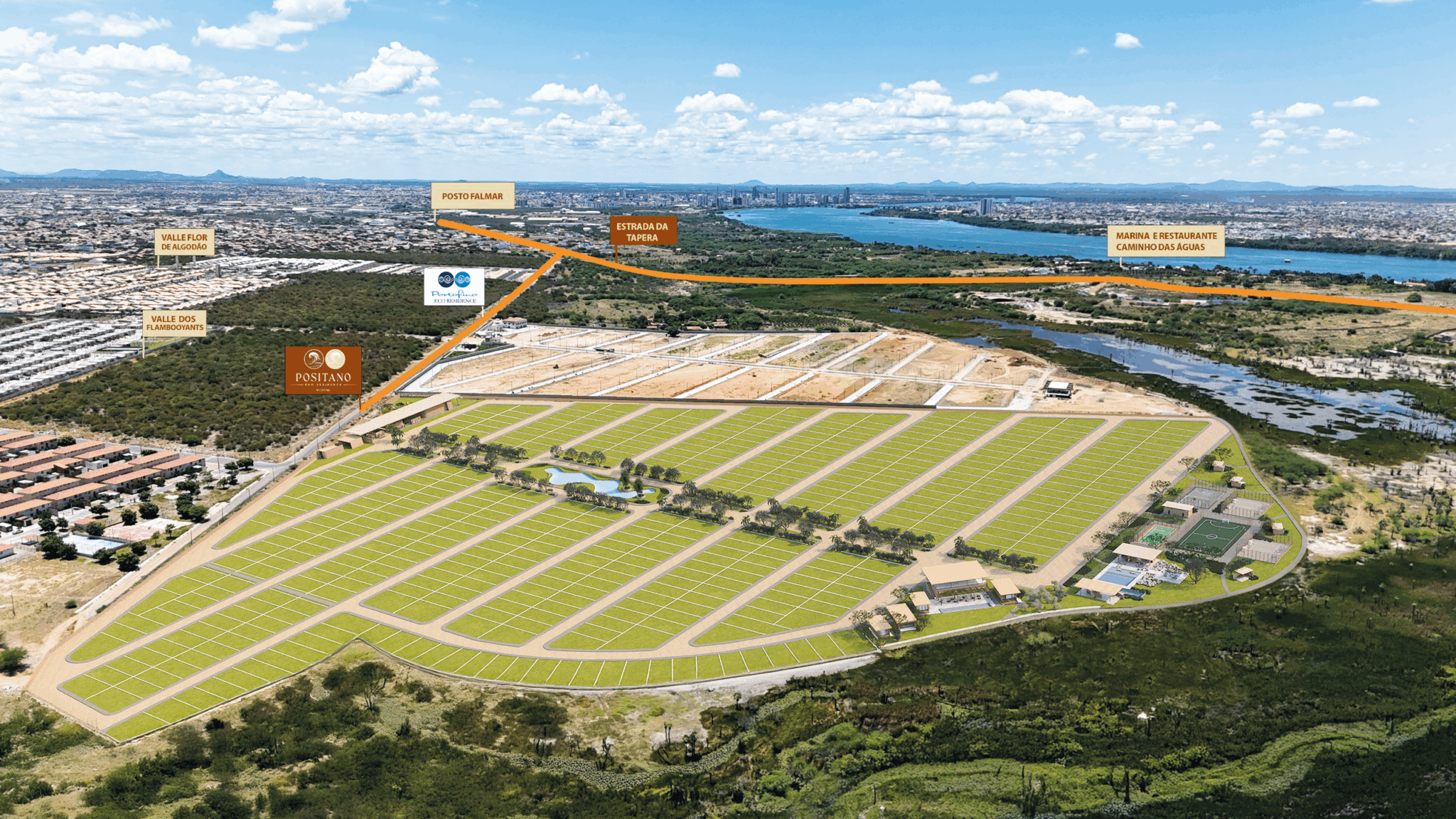 Terrenos em Condomínio Fechado Positano, Petrolina/PE