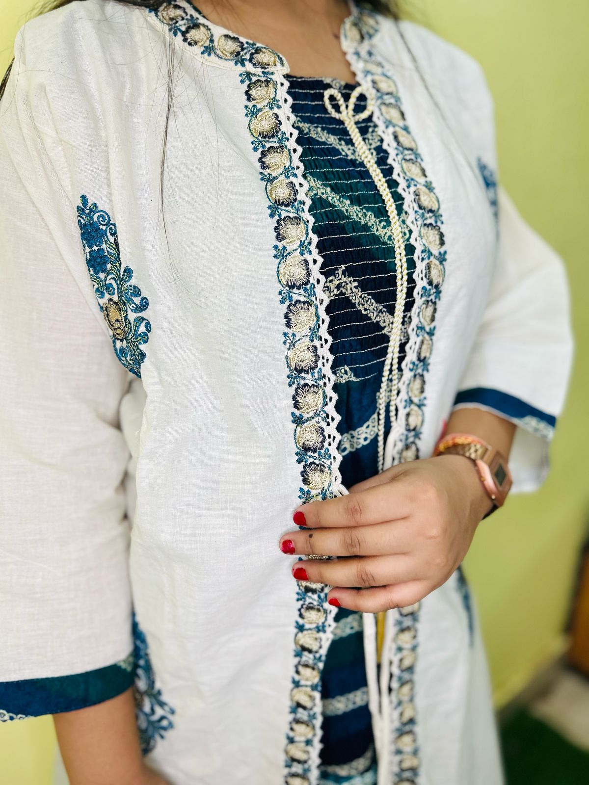 Kurta with Shrug 