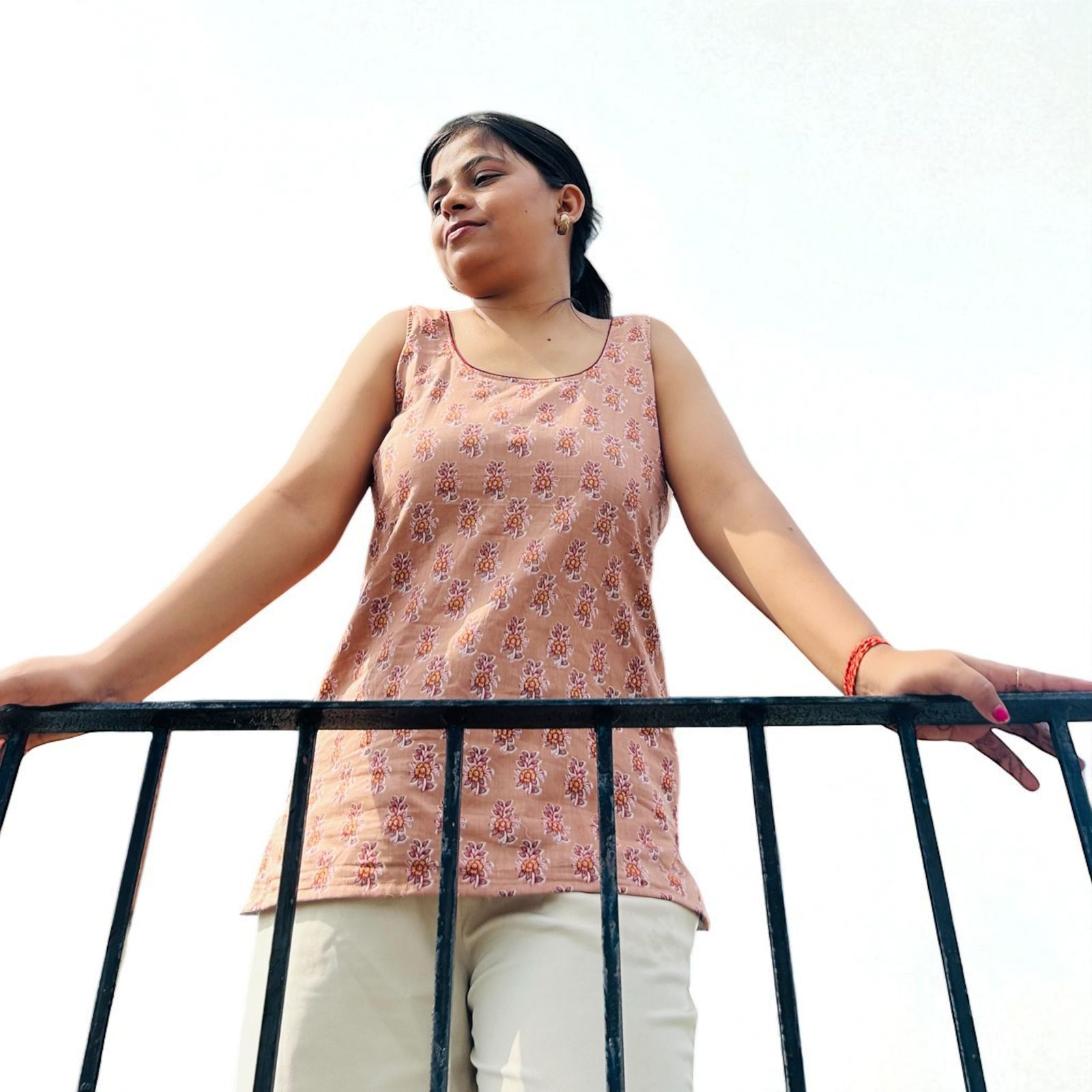 Rekha Kurti with Corset Back