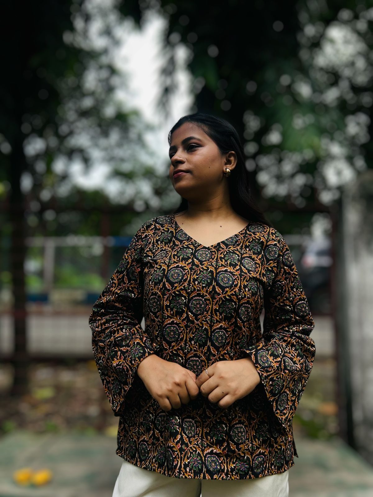 Seema Kurti with Corset Back