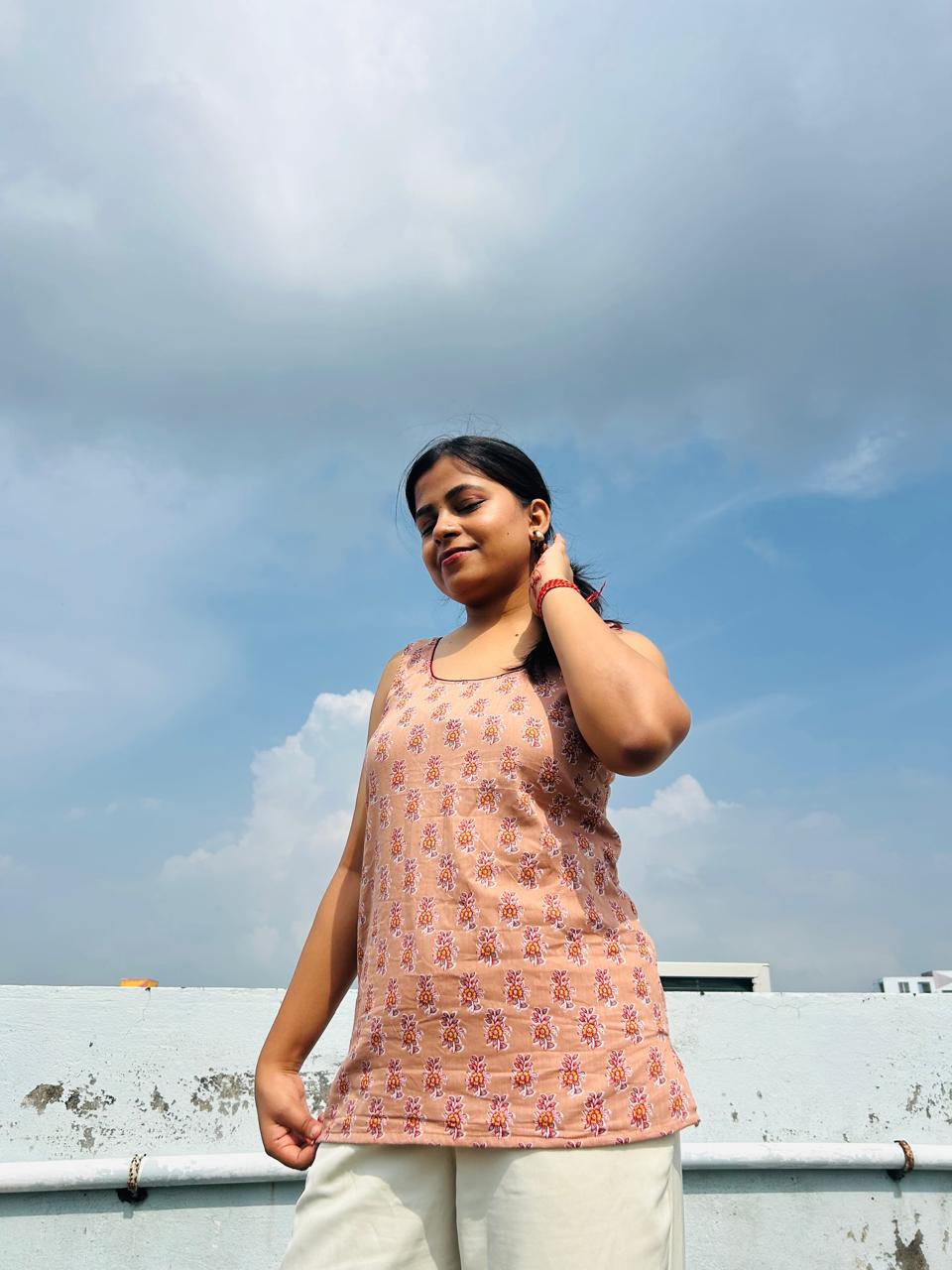 Rekha Kurti with Corset Back