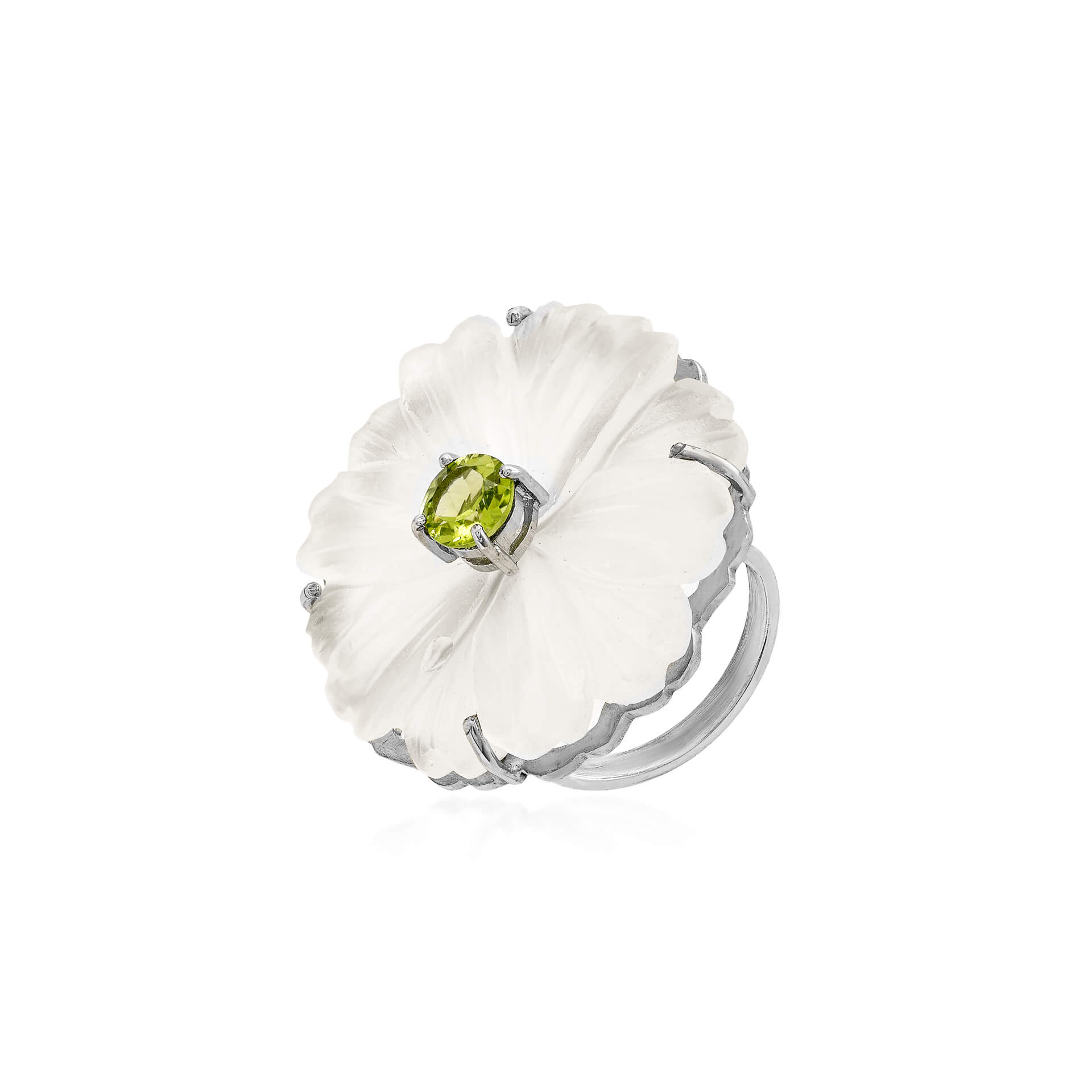 ANEL DE FLOR SOBREPOSTA