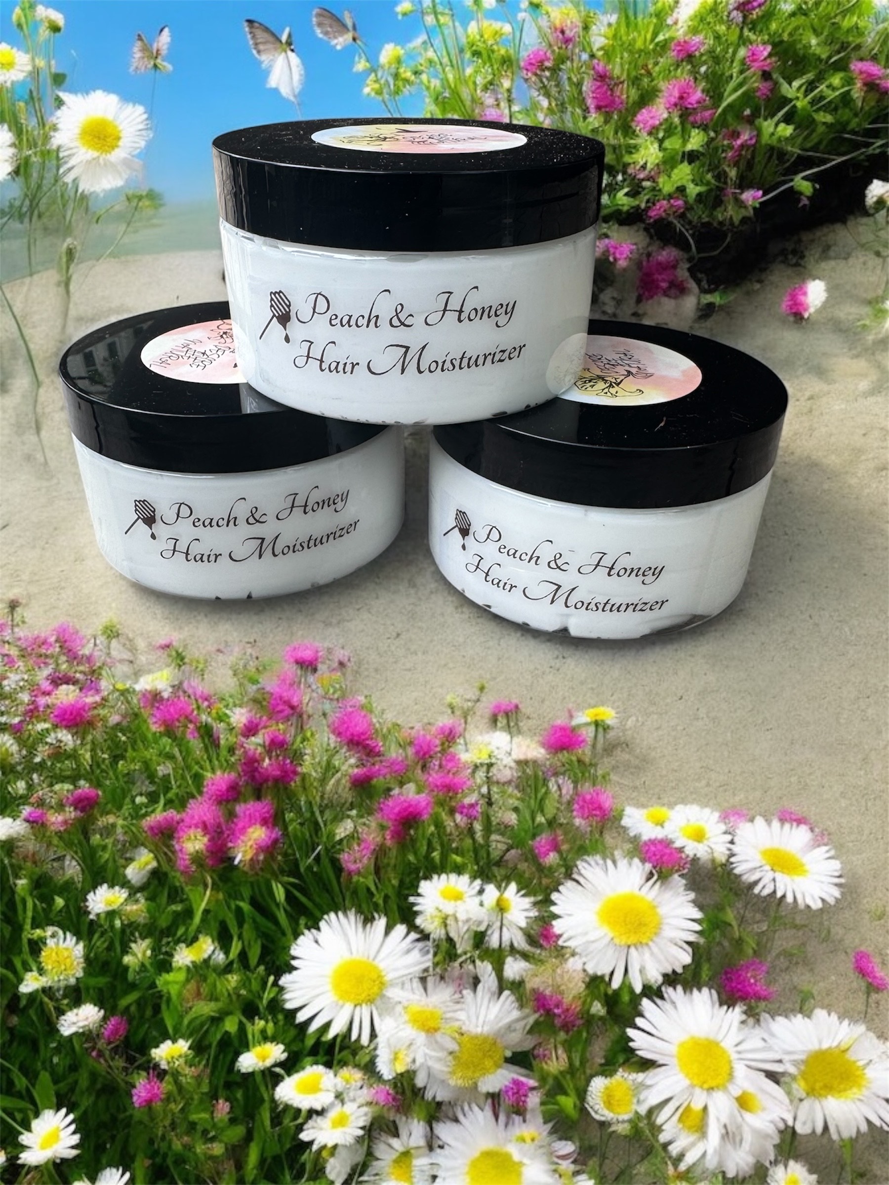 Peach and Honey Hair Mositurizer