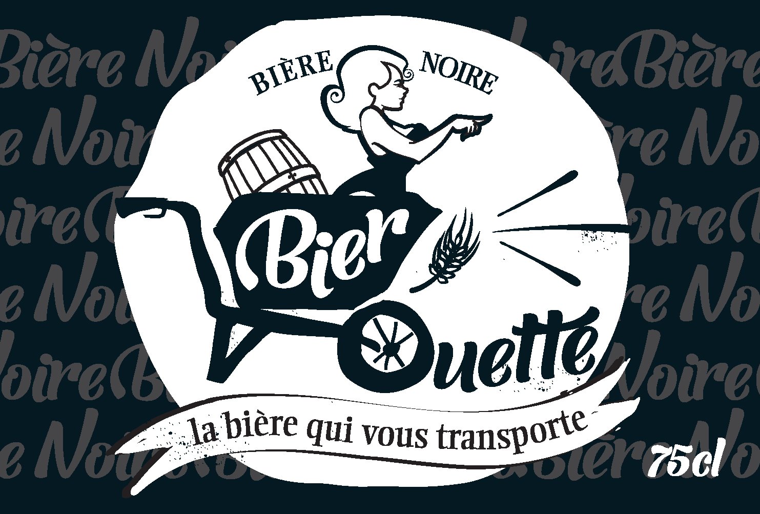 Bier'ouette Noire 75 cl