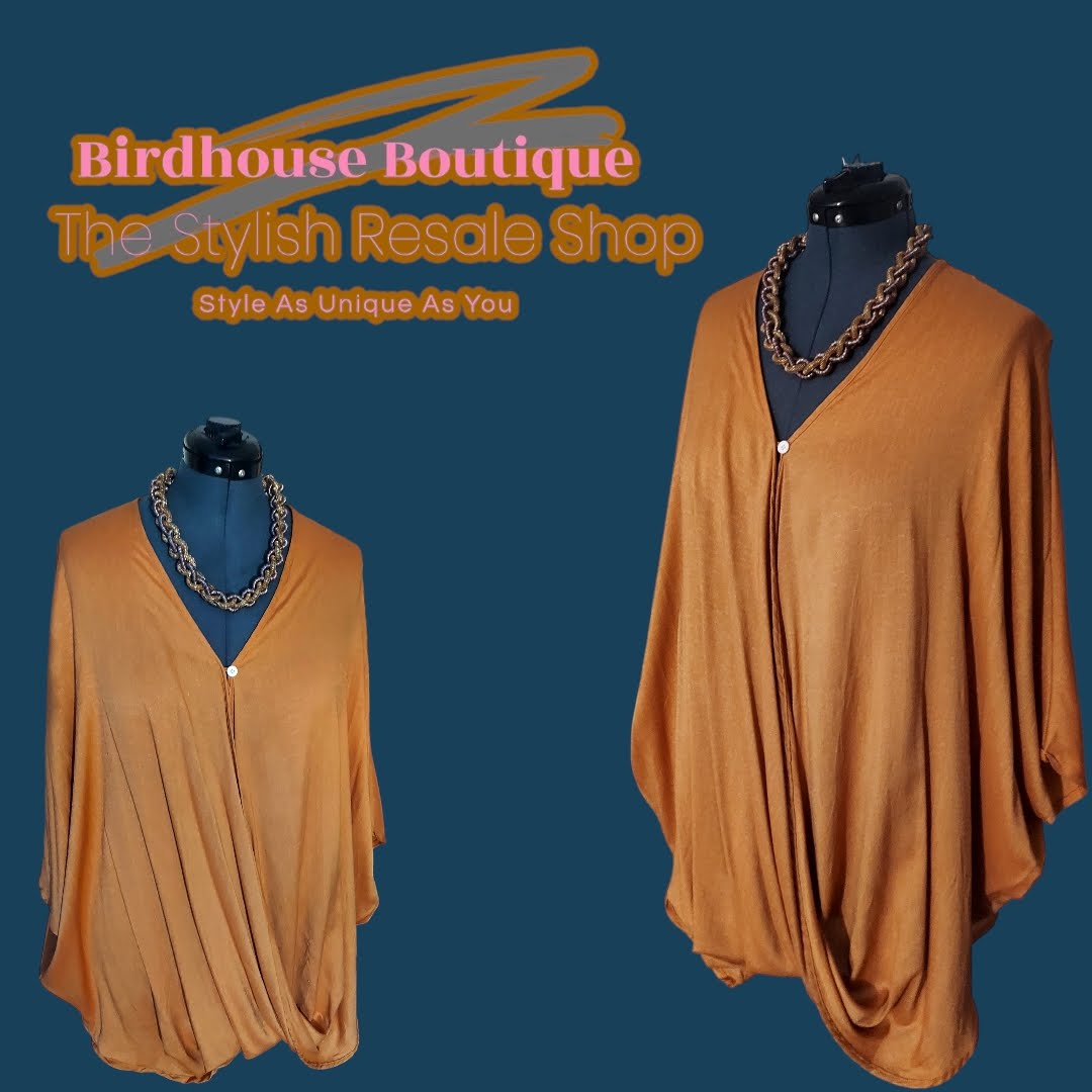 Brownish Orange Balloon Top