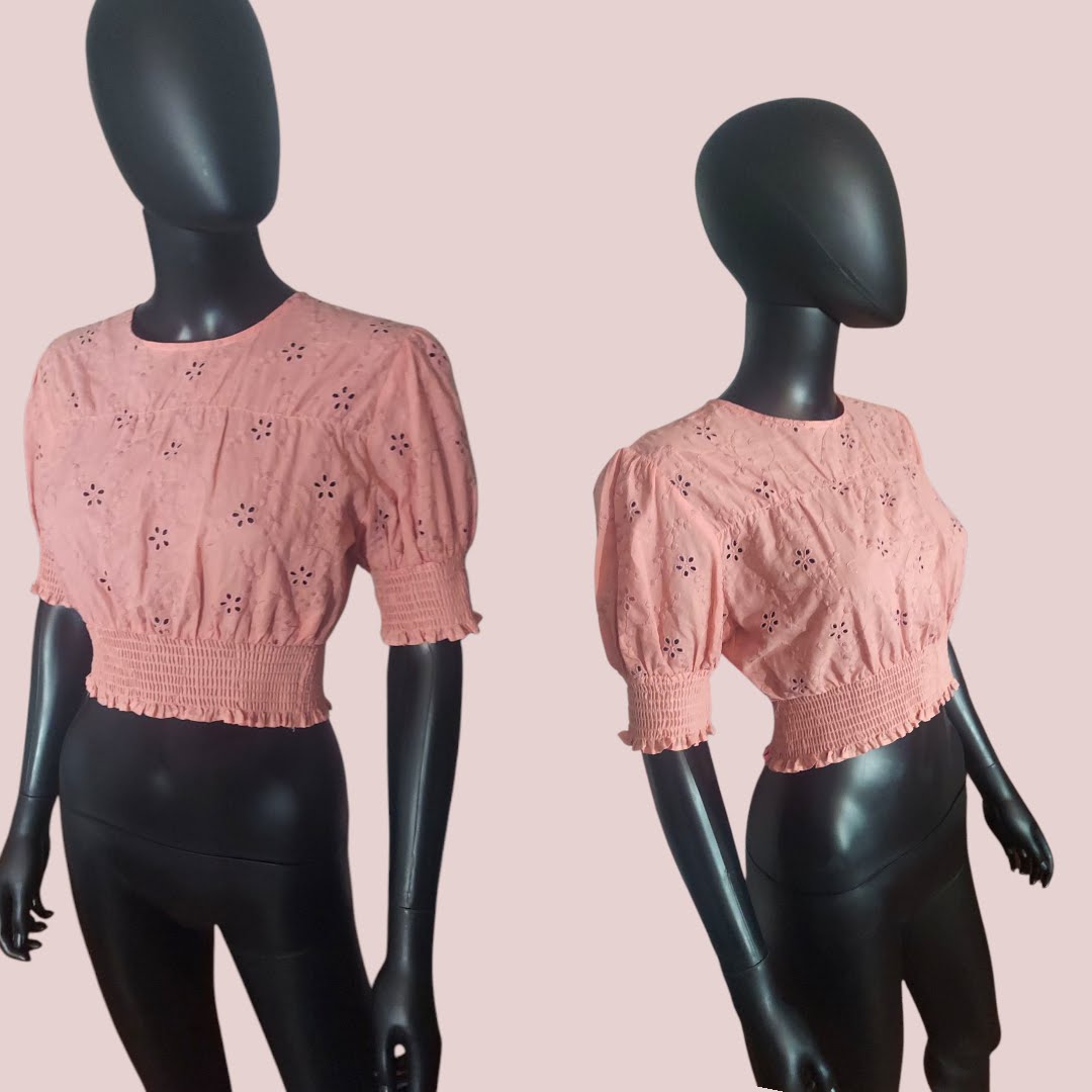 Zara Pink Crop Top