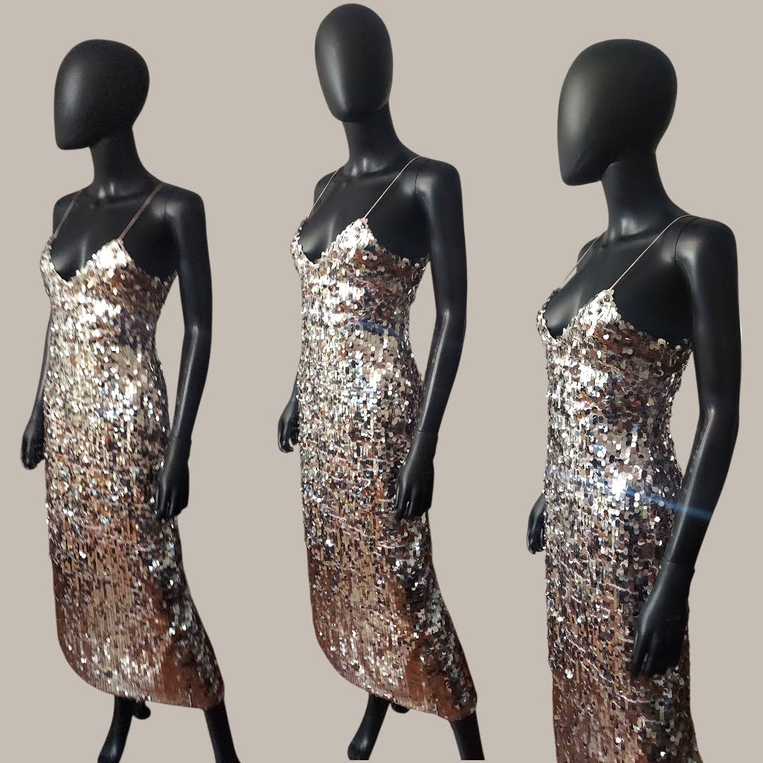 Zara Pink Sequined Dress 