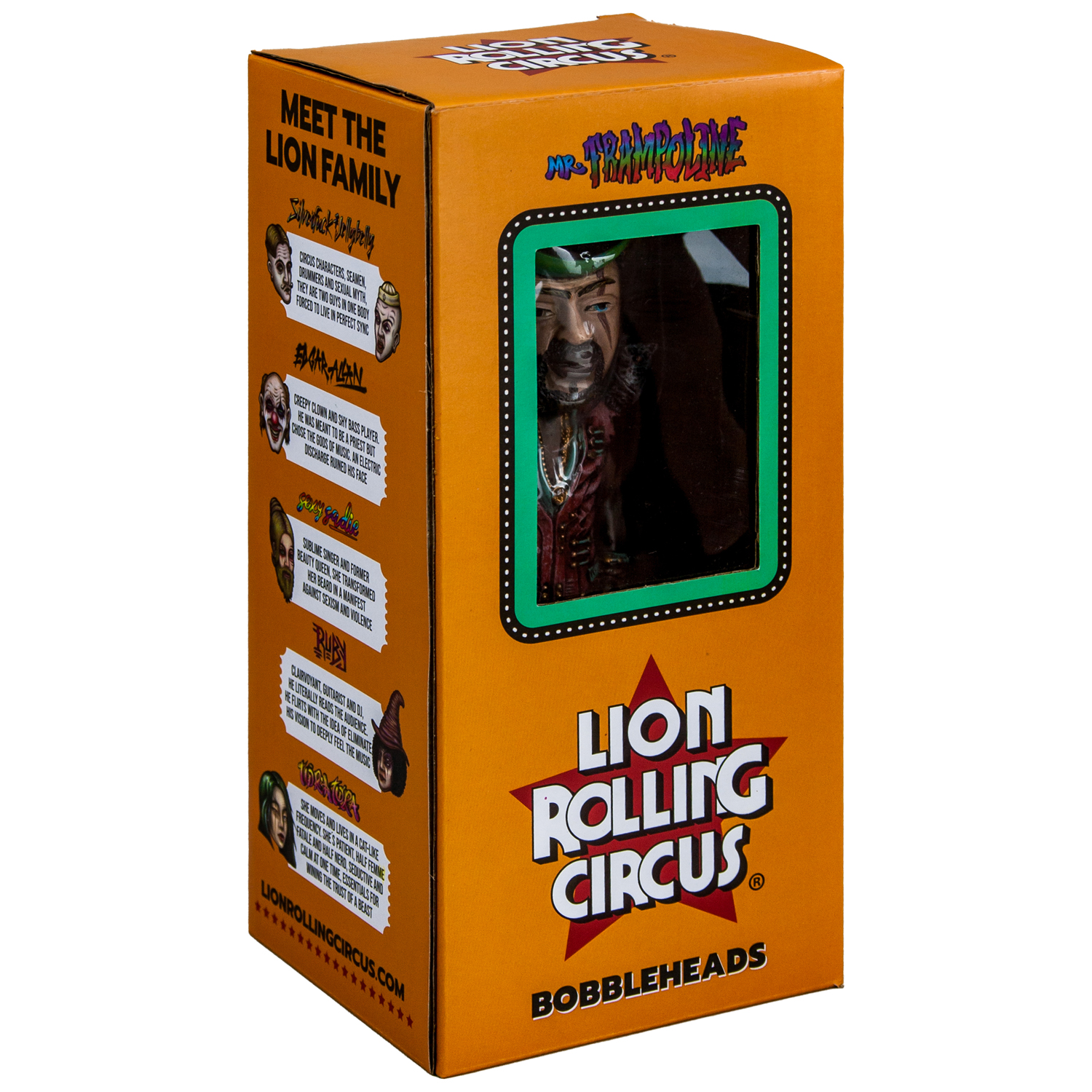 Muñeco ''MR TRAMPOLINE'' x  Lion Rolling Circus