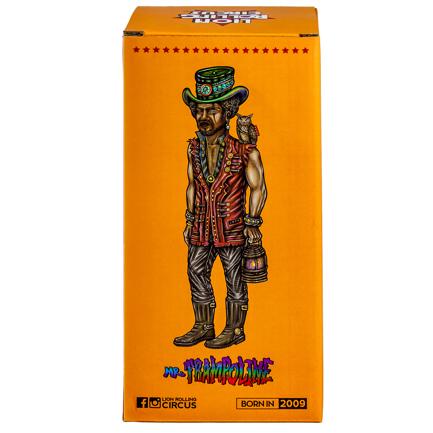 Muñeco ''MR TRAMPOLINE'' x  Lion Rolling Circus