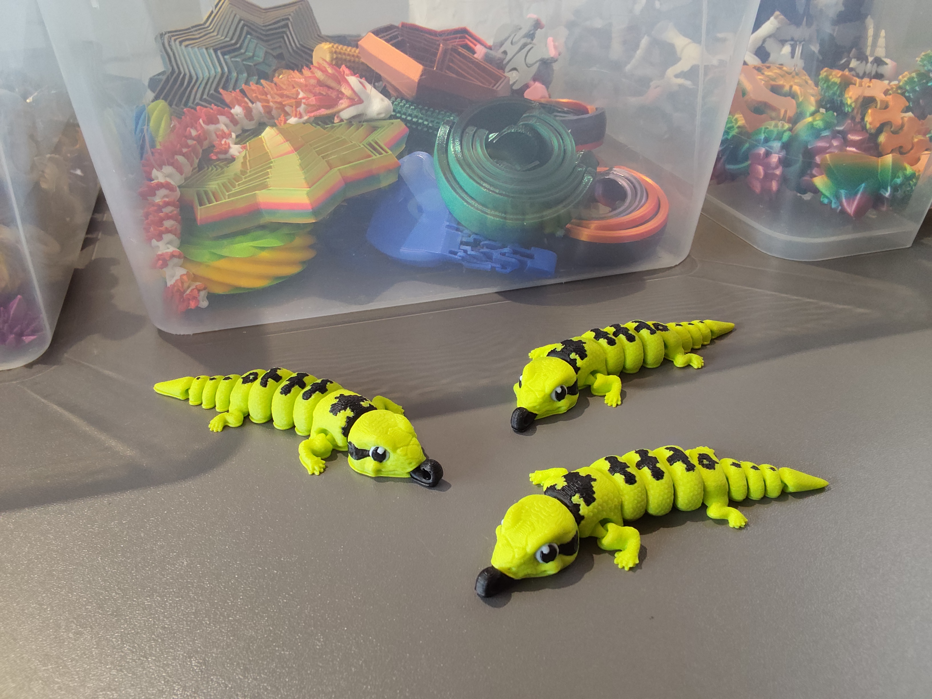 Driežiukas su defektais