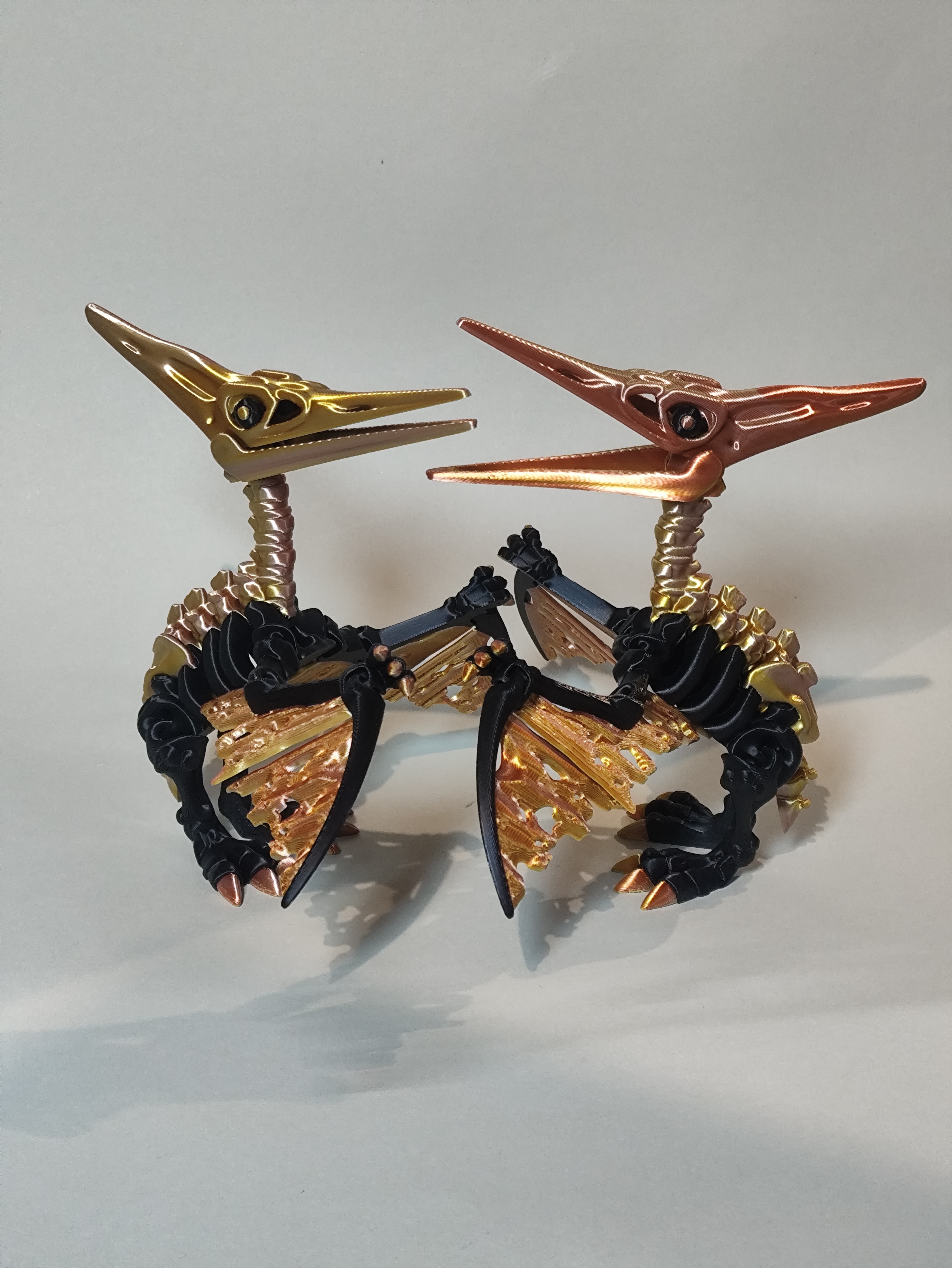 Dino paukštis-skeletas