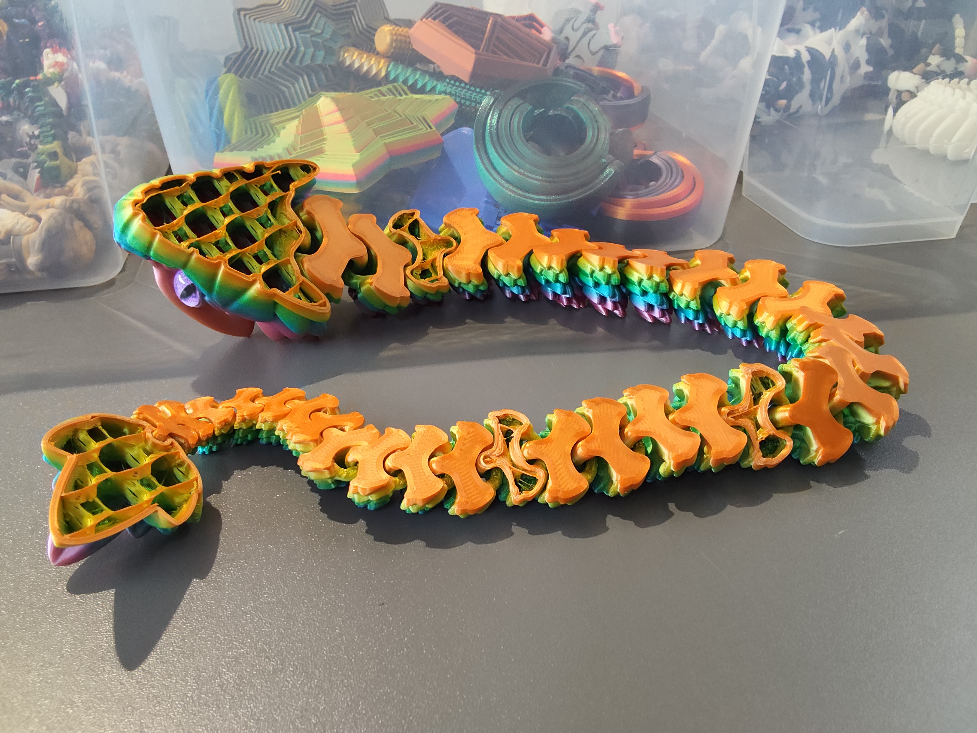 Gyvatė su defektais