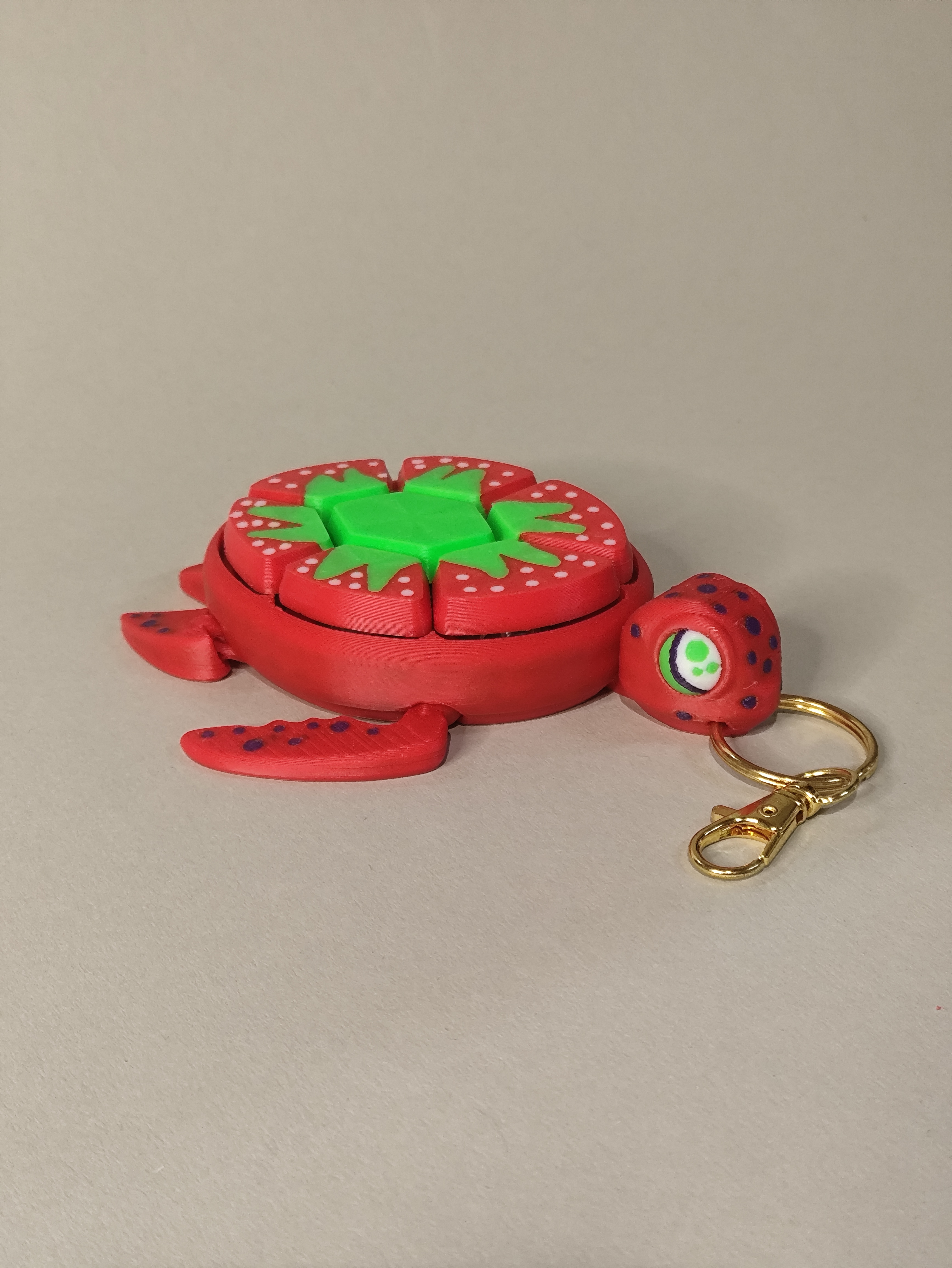 Vėžliukas su mygtukais