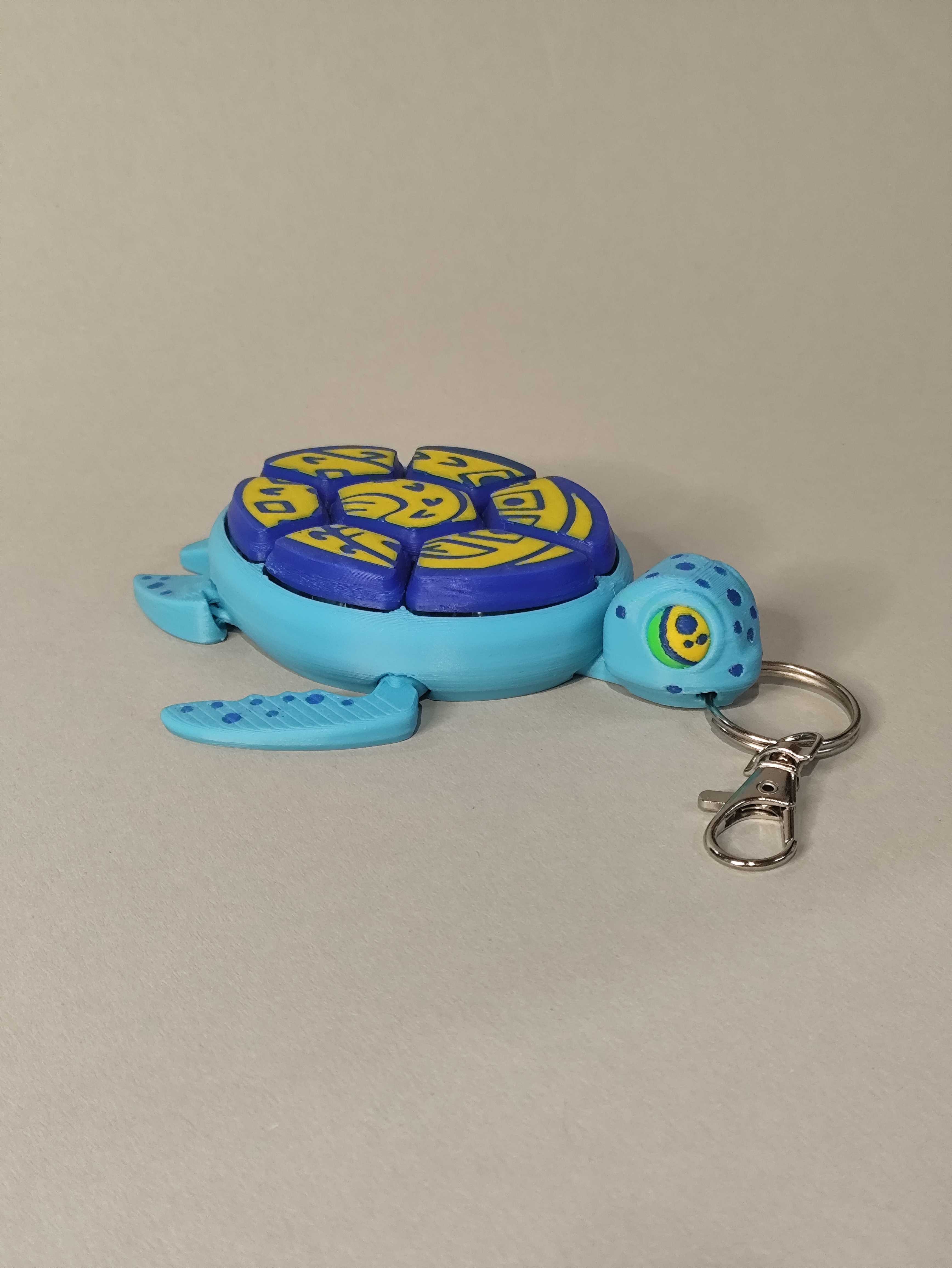 Vėžliukas su mygtukais