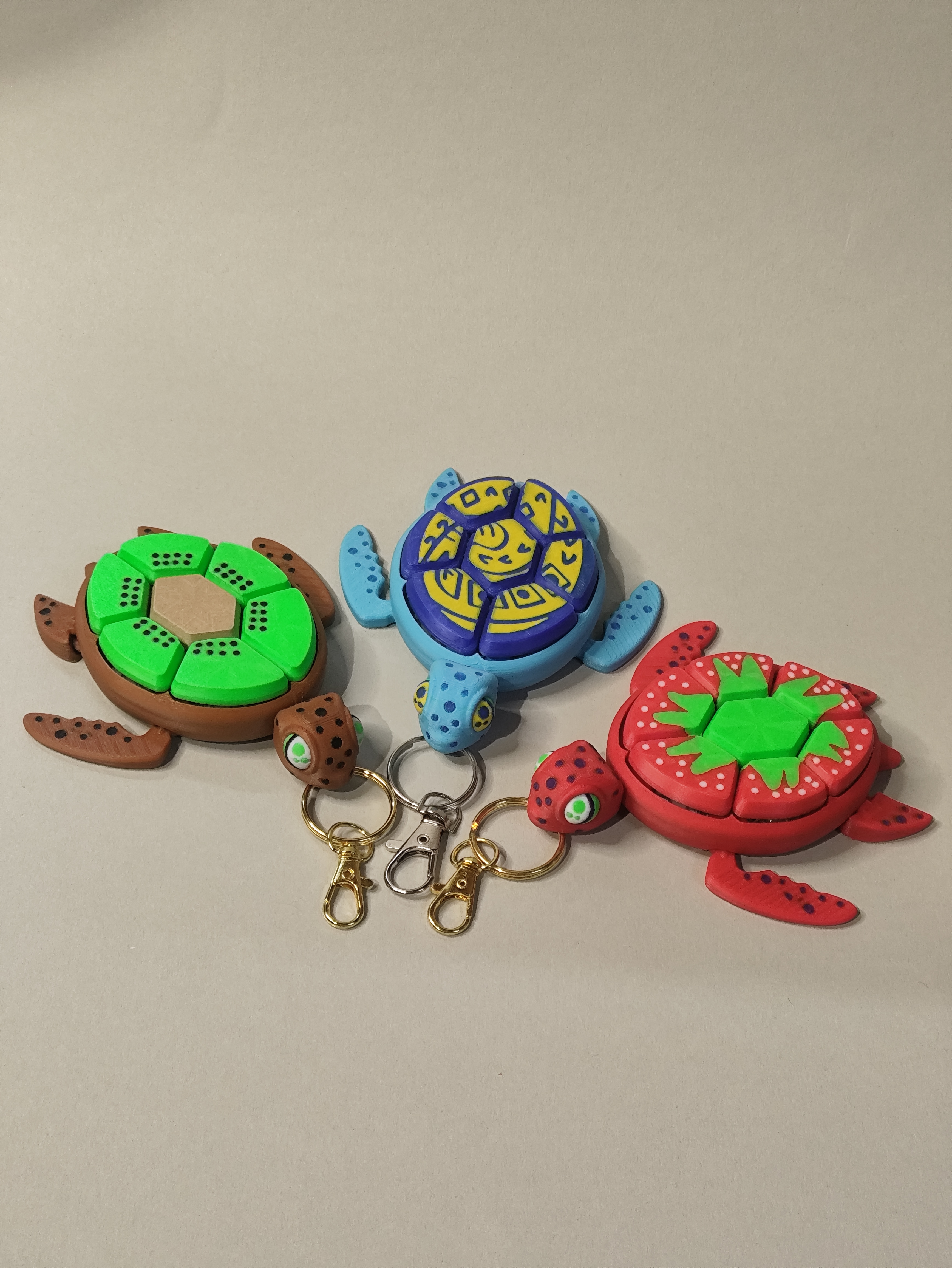 Vėžliukas su mygtukais