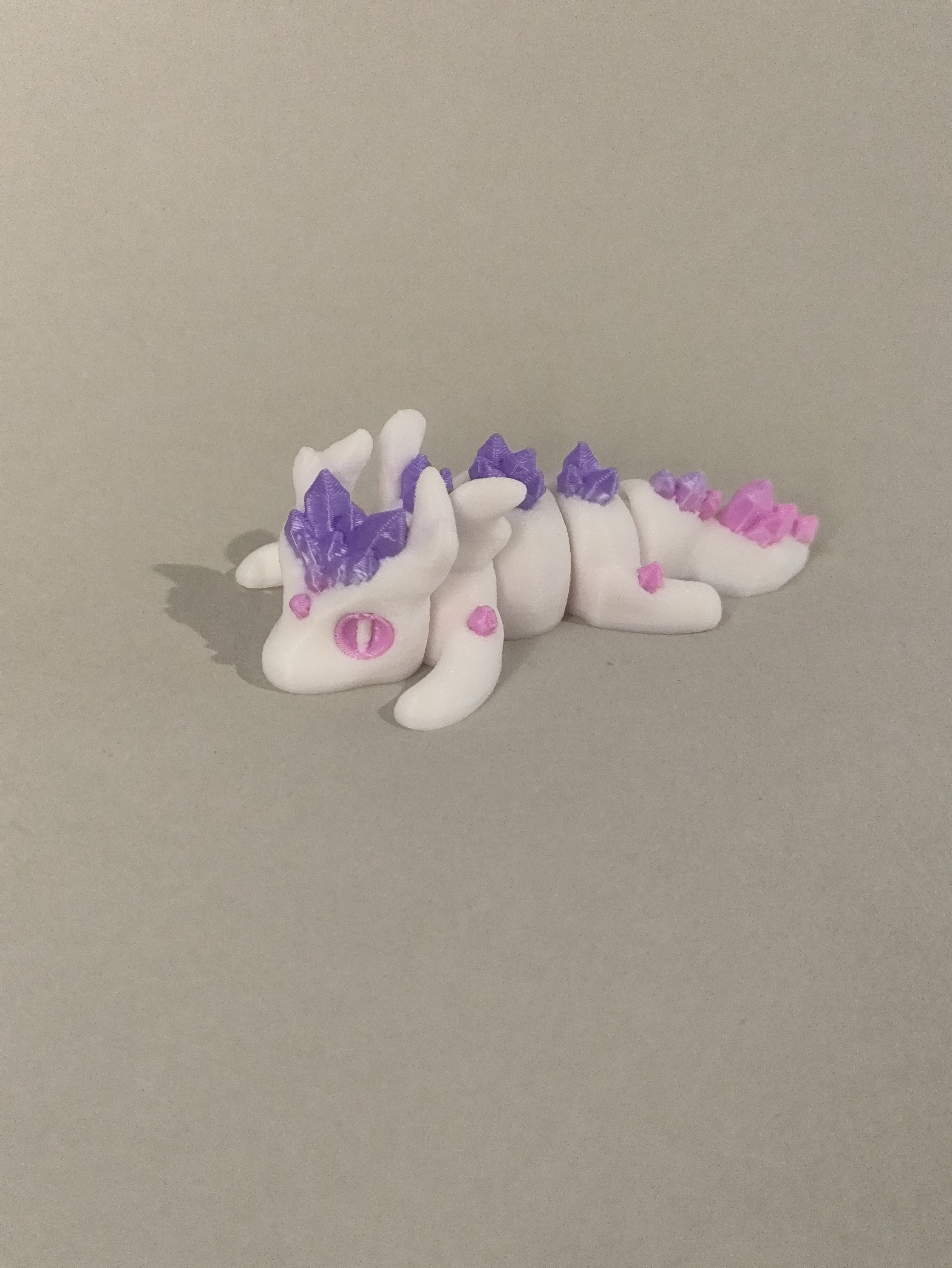 Mini DRAKONIUKAS baltas