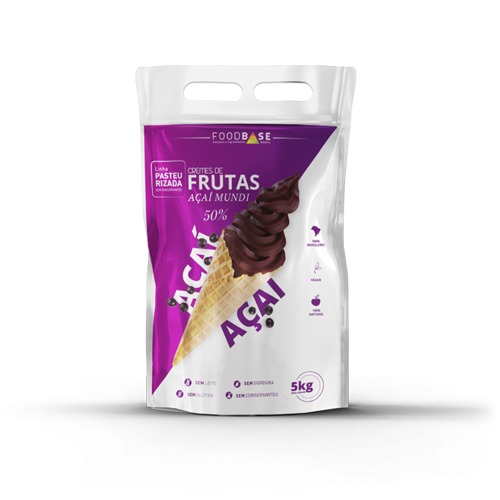 CALDA PRONTA DE AÇAÍ SOFT FOODBASE 5LT