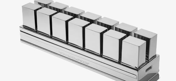 FORMA GELO SABORIZADO CUBO (110ML) 14 CAVIDADES P/ MÁQ. 28 CAVIDADES - ATAFORMA