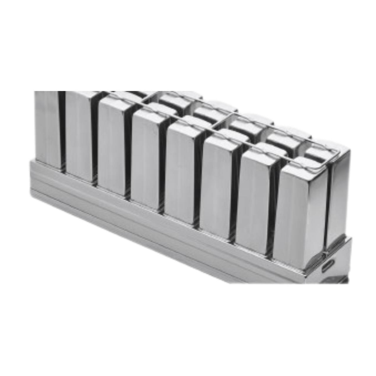 FORMA GELO SABORIZADO CUBO (200ML) 16 CAVIDADES P/ MÁQ. 28 CAVIDADES - ATAFORMA