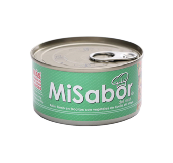 ATUN MI SABOR VEGETALES 170 GR.
