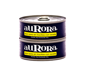 ATUN AURORA TROCITOS 140G **2PACK